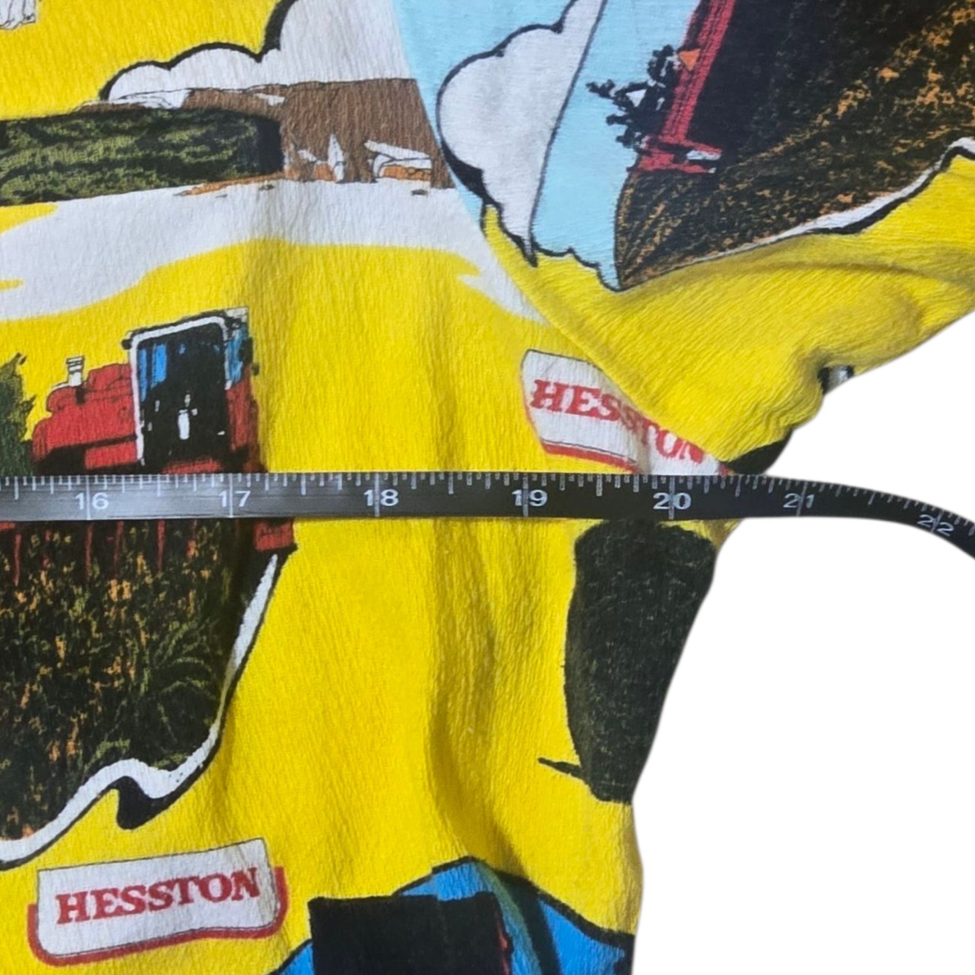 Other ​Vintage Hesston Farm Equipment Button Up Shirt AOP Agricult Size US M / EU 48-50 / 2 - 13 Thumbnail