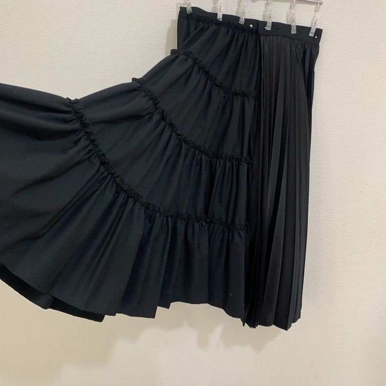 Comme des Garcons Comme Des Garcons size M Pleated splicing overskirt Size 24" / US 00 / IT 34 - 4 Thumbnail