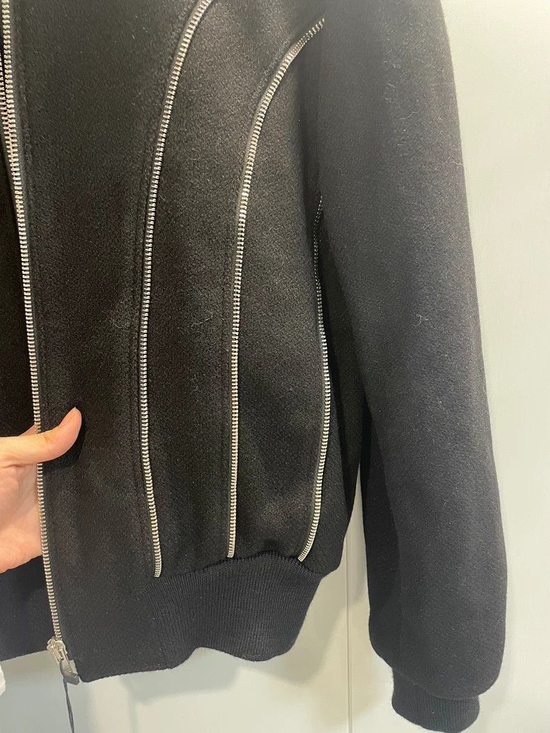 Saint Laurent Paris Saint Laurent Paris Wool silver zipper suit jacket-2506 Size US S / EU 44-46 / 1 - 6 Thumbnail