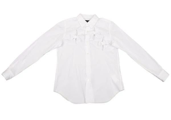 Comme des Garcons Comme Des Garcons White Vintage Cutout Bow Shirt Size M / US 6-8 / IT 42-44 - 2 Thumbnail