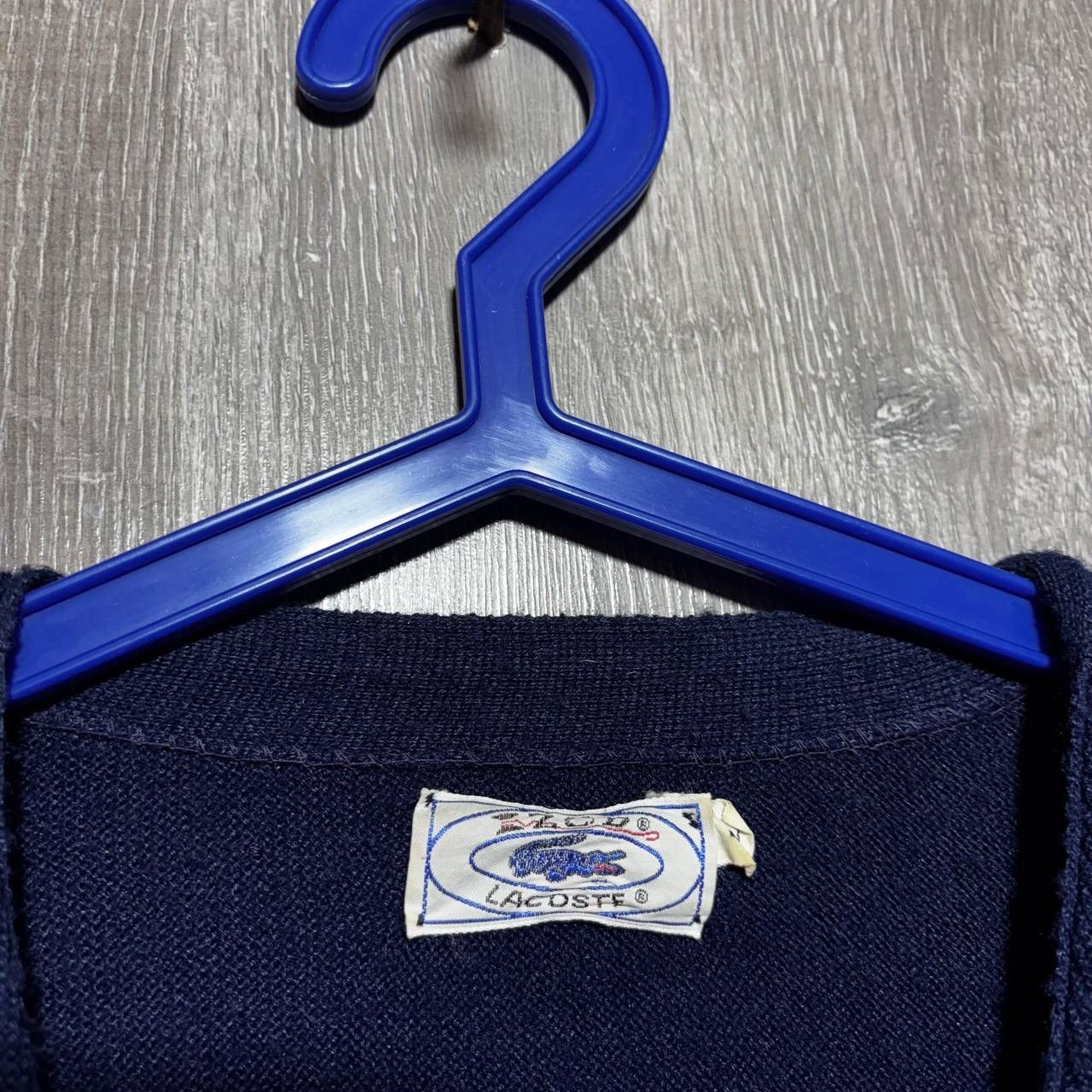 Lacoste Vintage Lacoste Izod Wool Cardigan Knit Sweater Preppy Logo🐊 Size US L / EU 52-54 / 3 - 2 Thumbnail
