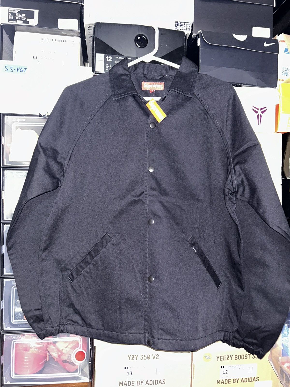 Antihero × Supreme Supreme AntiHero Snap Front Twill Jacket FW20 size Small NEW Size US S / EU 44-46 / 1 - 2 Thumbnail