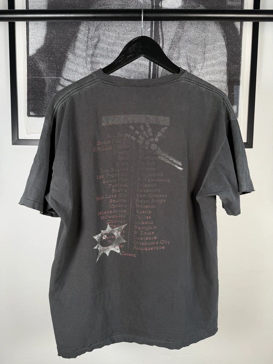 Vintage 🚭VINTAGE GRAIL🚭90s THRASHED SOCIAL DISTORTION TOUR TEE Size US XL / EU 56 / 4 - 2 Thumbnail