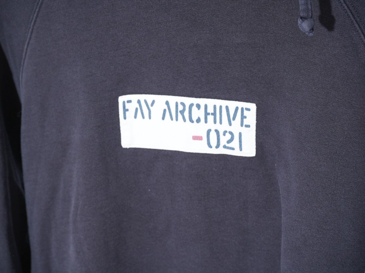 Fay FAY archive Logo Hoodie sz M faded Size US M / EU 48-50 / 2 - 3 Thumbnail