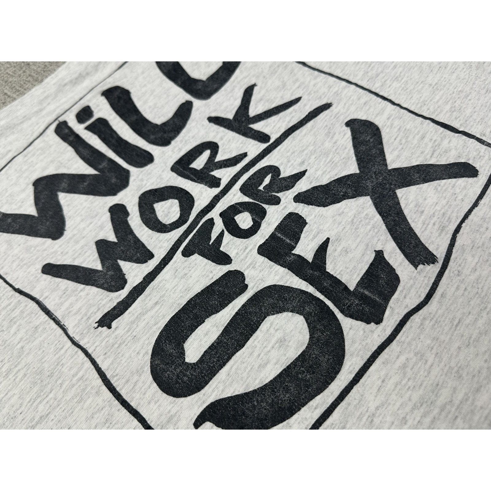 Other No Fear Shirt Mens XL Will Work For Sex Single Stitch USA 90 Size US XL / EU 56 / 4 - 15 Thumbnail