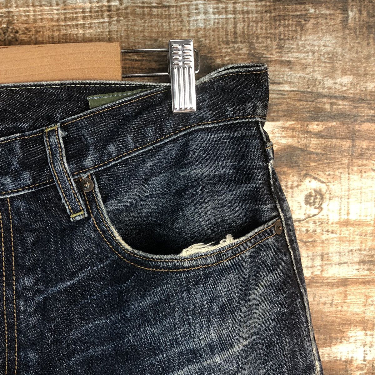 Gap DL Gap Blue Denim Pants #C296 Size US 34 / EU 50 - 8 Thumbnail