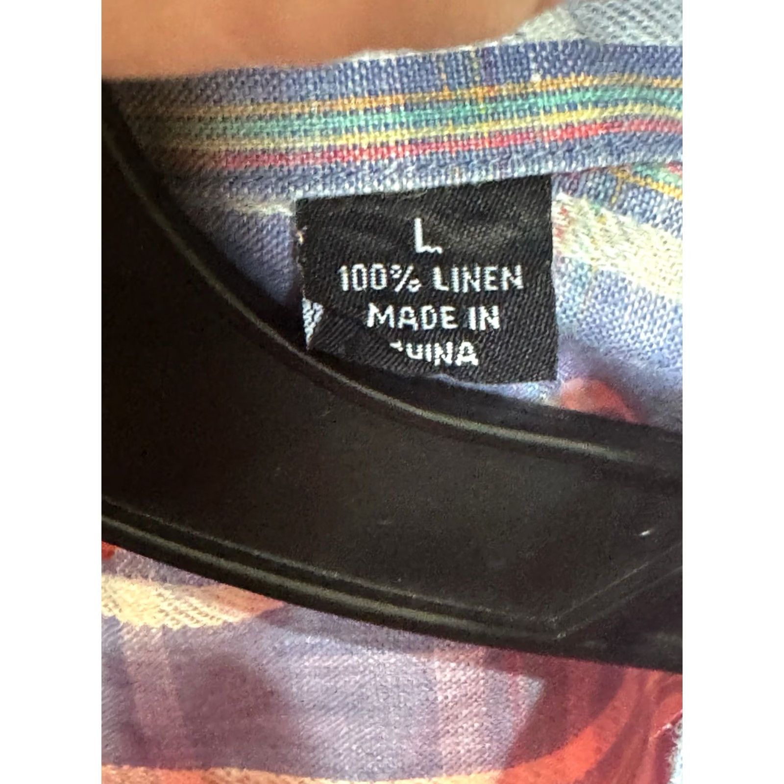 Tommy Bahama Indigo Palms Tommy Bahama 100% Linen Pink Plaid SHORT SLEEVE BUTTON UP SHIRT L Mens Size US L / EU 52-54 / 3 - 6 Thumbnail