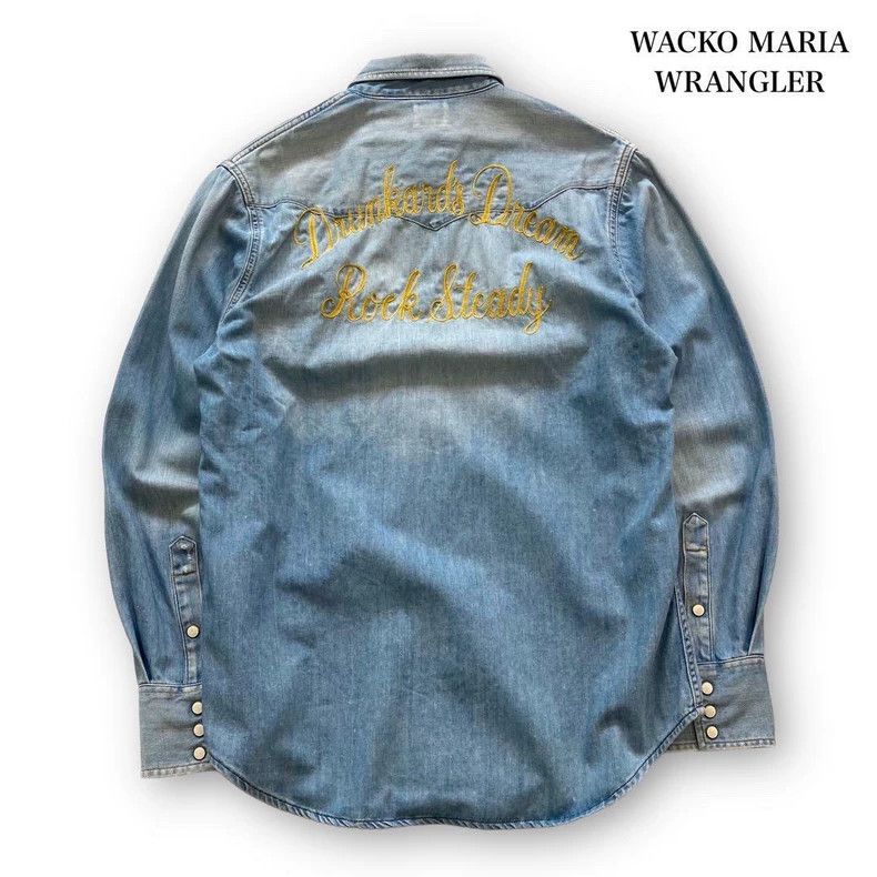 Wacko Maria wacko maria Denim shirt jacket Size US M / EU 48-50 / 2 - 1 Thumbnail