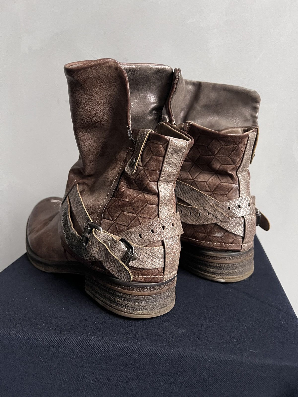 A.S.98 A.S. 98 style leather ankle japanese boots hype Size US 8 / IT 38 - 9 Thumbnail