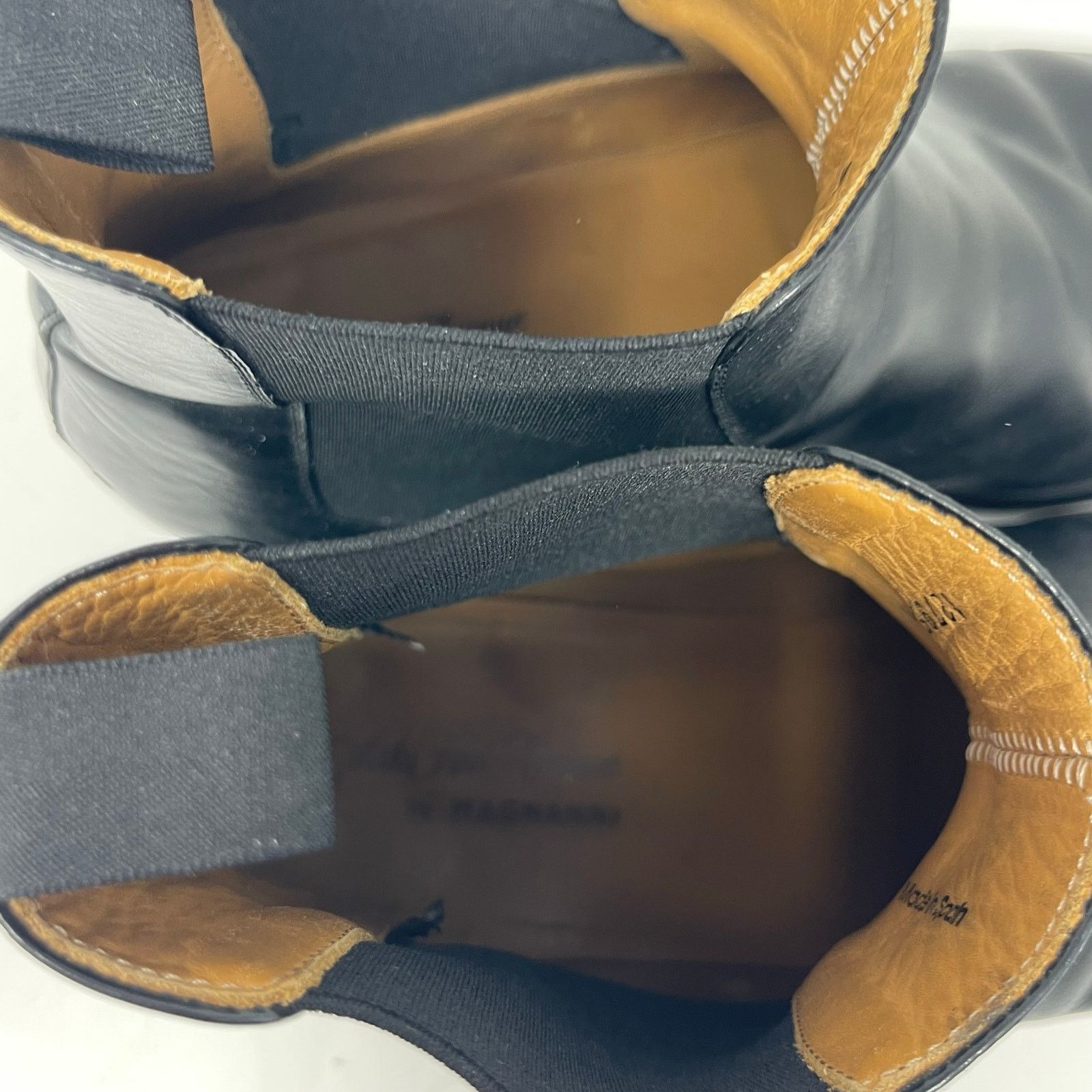 Magnanni Magnanni Men's Java Black Leather Chelsea Boots sz 10.5 Size US 10.5 / EU 43-44 - 4 Thumbnail