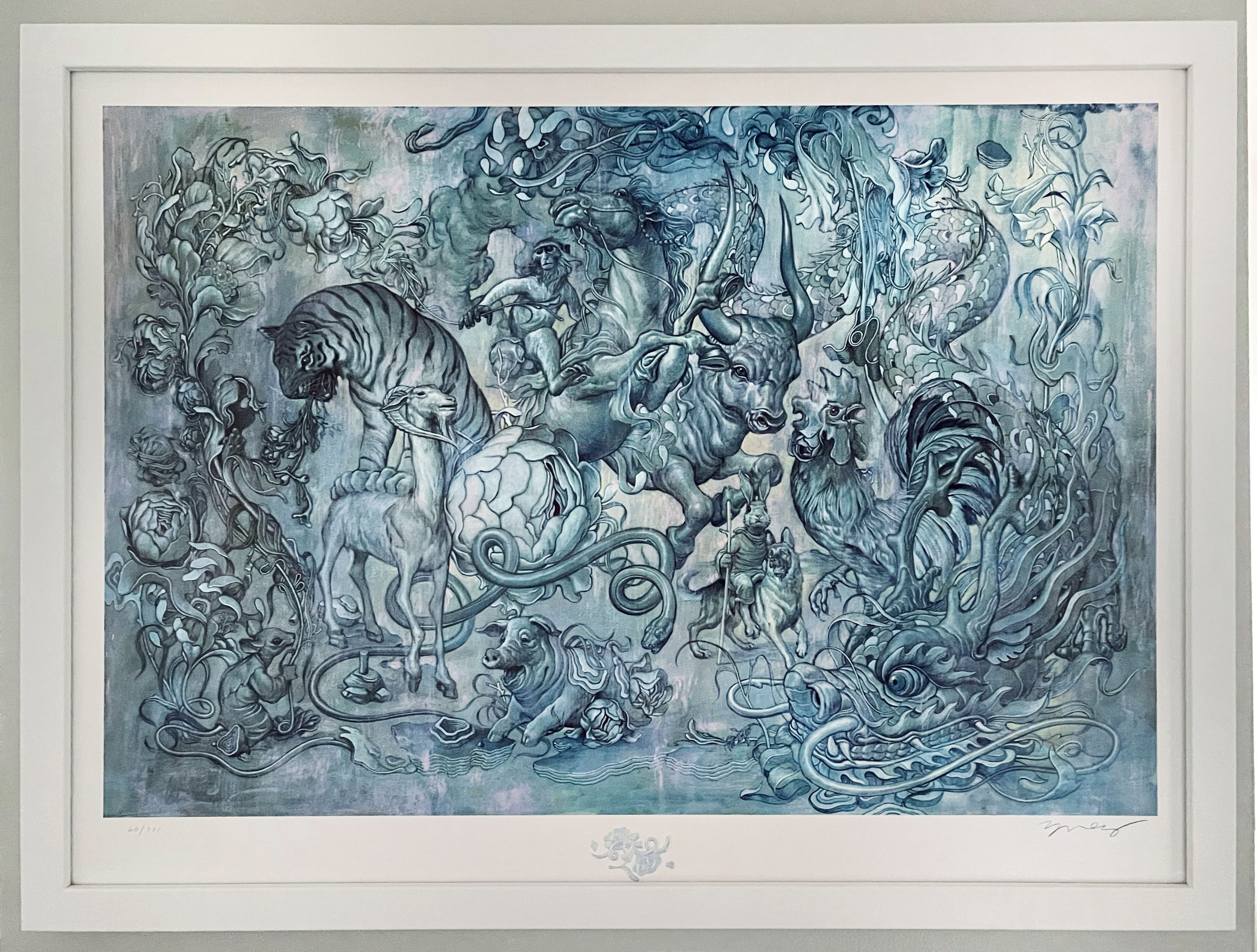 James Jean 2017 "Hunting Party II" . 68/771 Size ONE SIZE - 1 Preview