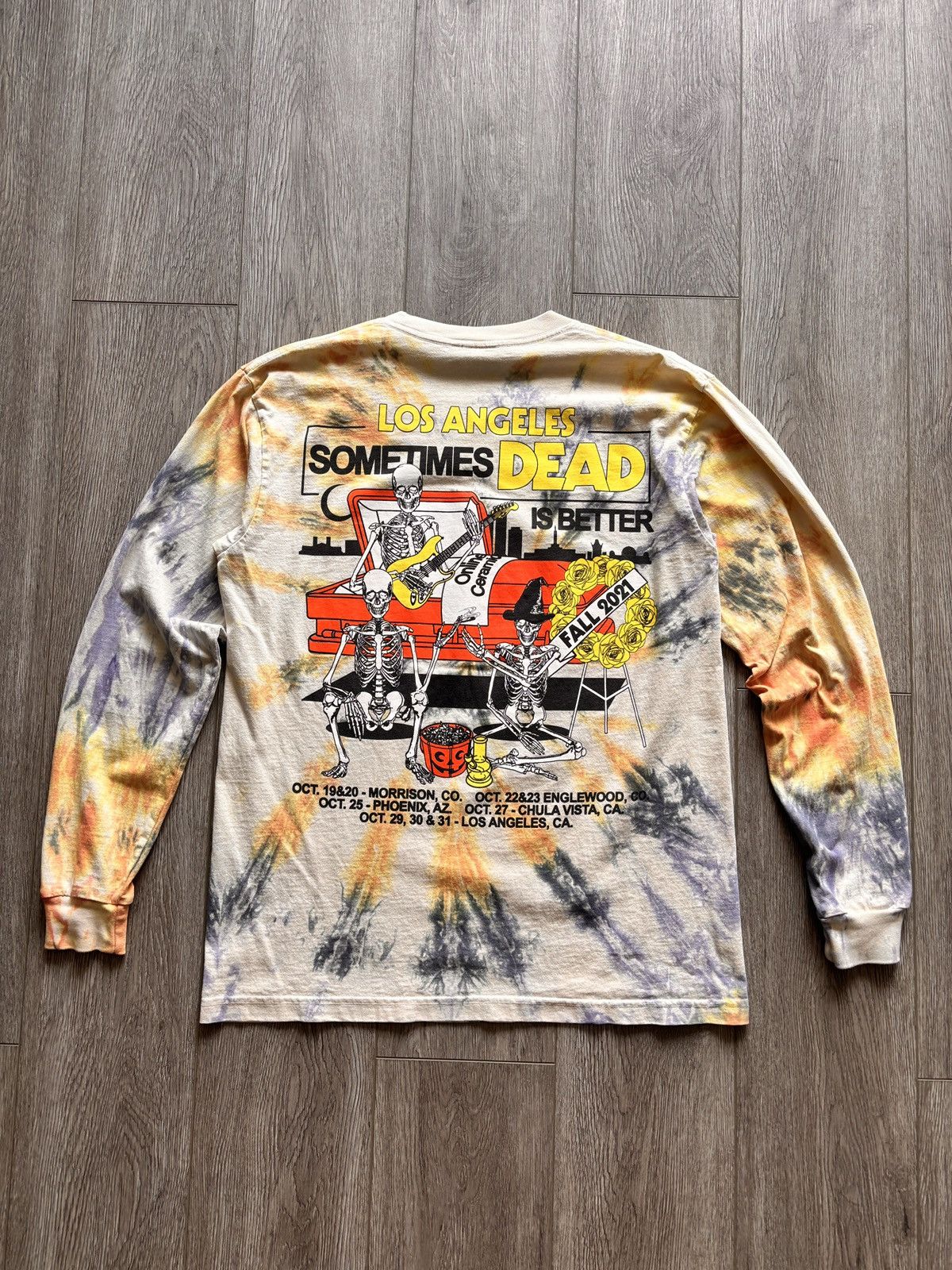 Grateful Dead × Online Ceramics Online Ceramics Dead & Co. Hollyween Company Magic Tie Dye Size US M / EU 48-50 / 2 - 3 Thumbnail