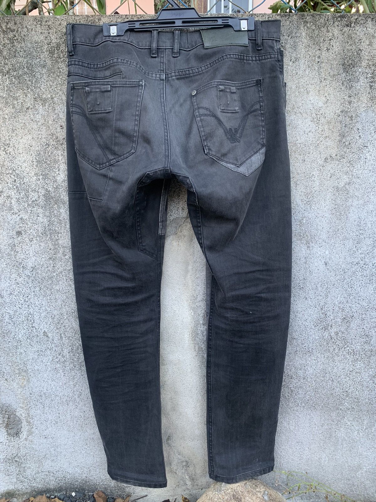 Designer × Japanese Brand × Kenzo Kenzo Patchwork Denim Nice Design Size US 33 - 5 Thumbnail