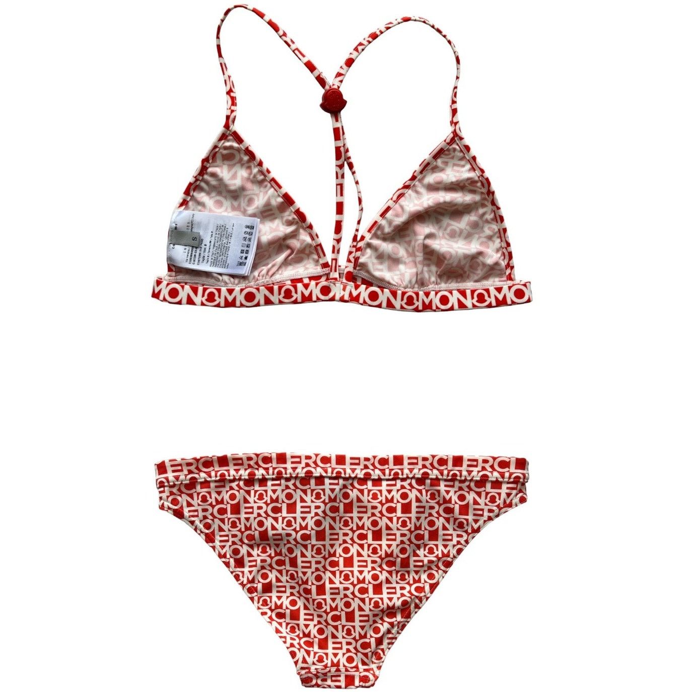 Moncler MONCLER Logo Print Bikini Set, Small Size ONE SIZE - 2 Thumbnail