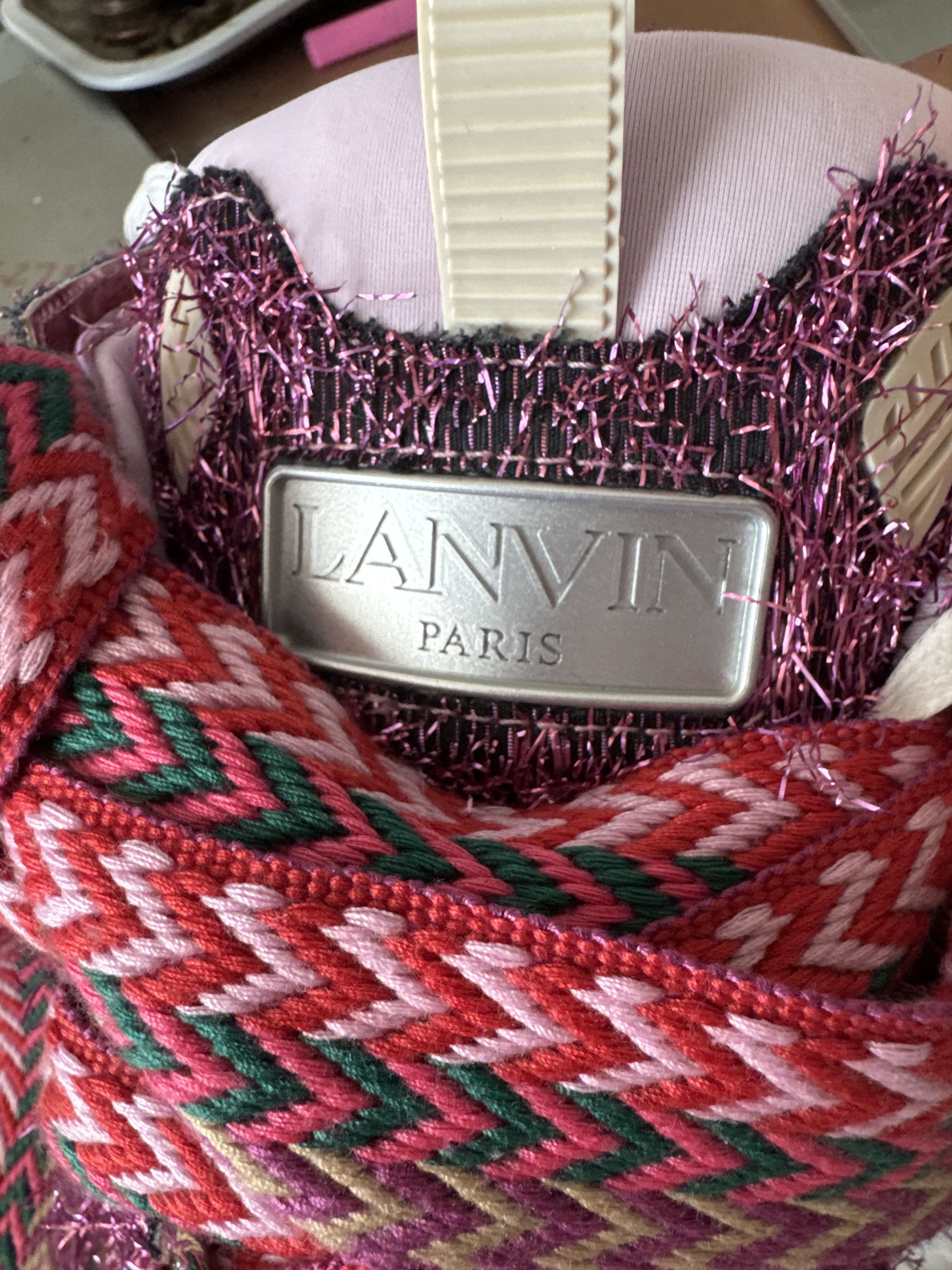 Lanvin Lanvin Curb Sneakers Size US 8.5 / IT 38.5 - 13 Thumbnail