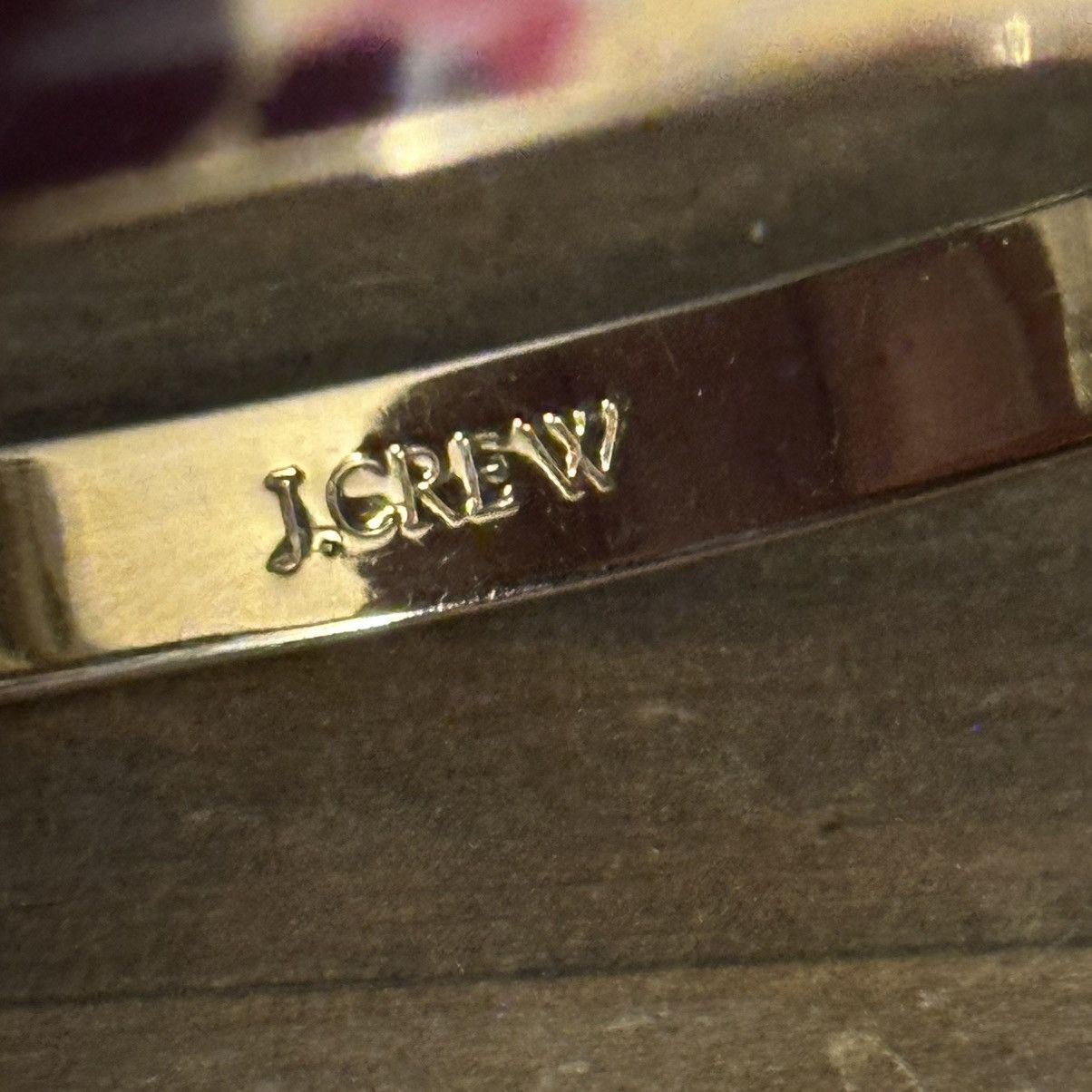 J.Crew J. Crew colorful print enamel bangle bracelet Size ONE SIZE - 3 Thumbnail