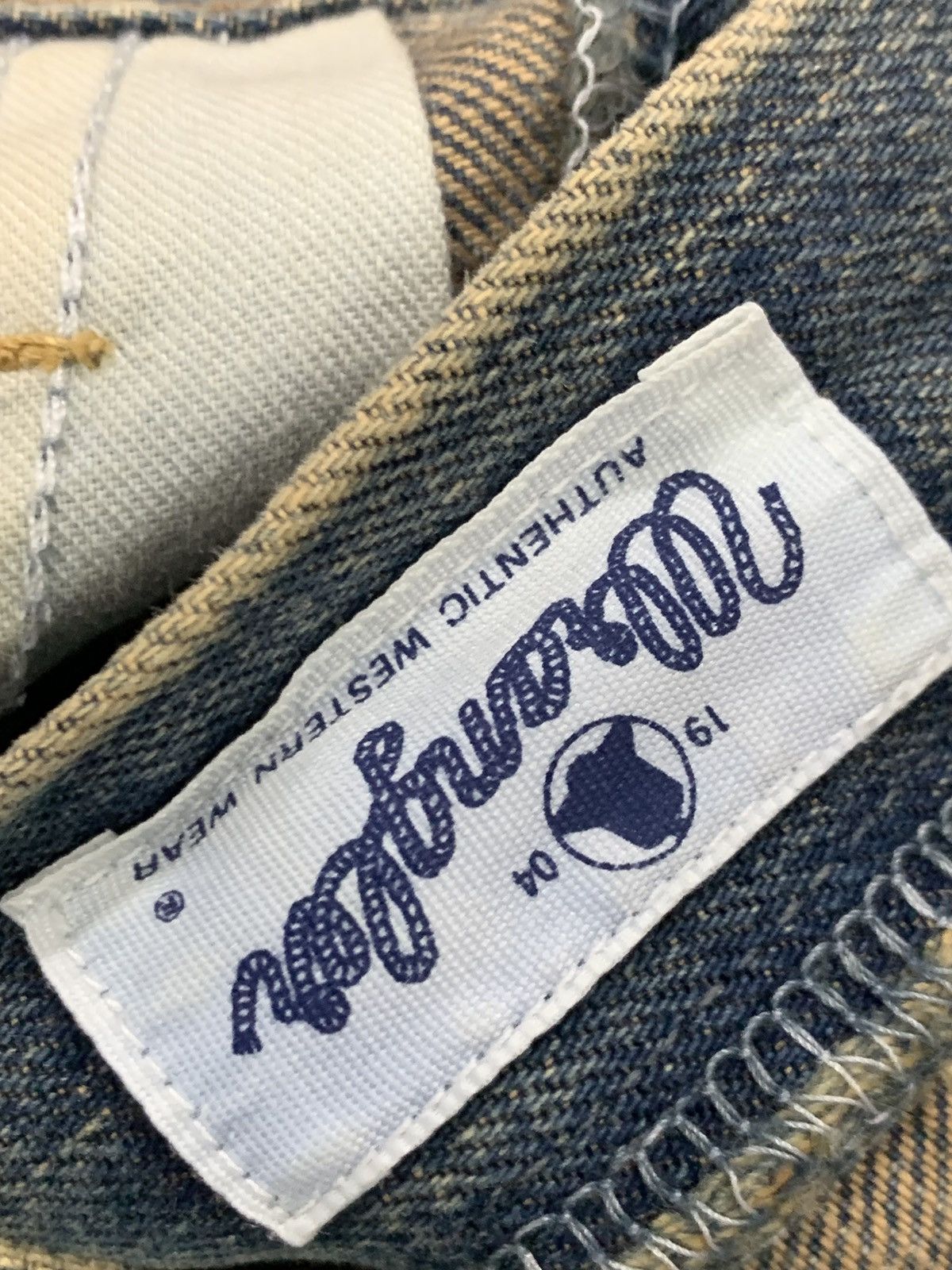 Wrangler VINTAGE WRANGLER SELVEDGE SHORT PANTS. Size US 31 - 6 Thumbnail