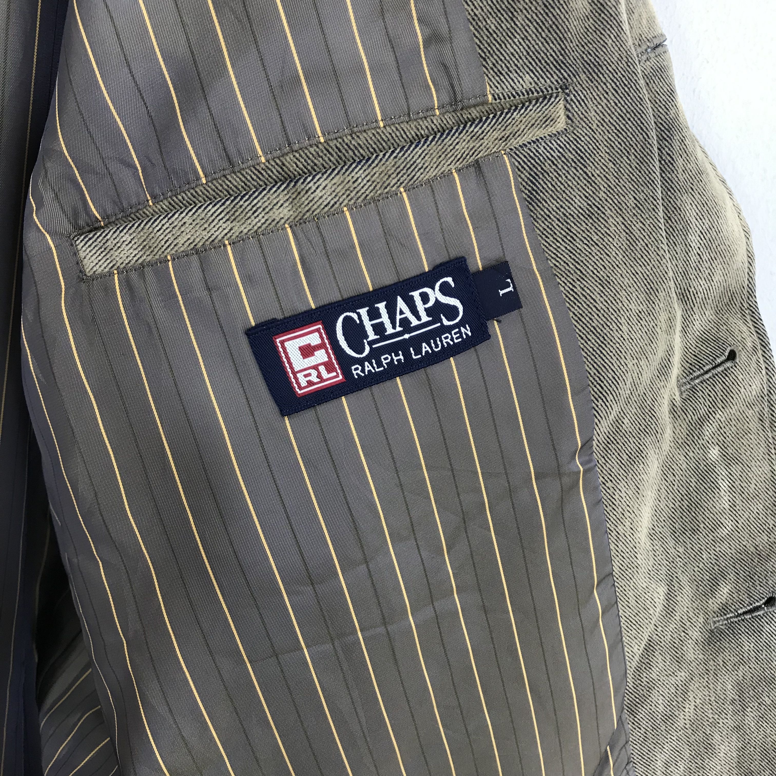 Chaps Ralph Lauren Vintage 90's Chaps Ralph Lauren Velvet Worker Jacket Size US L / EU 52-54 / 3 - 12 Thumbnail