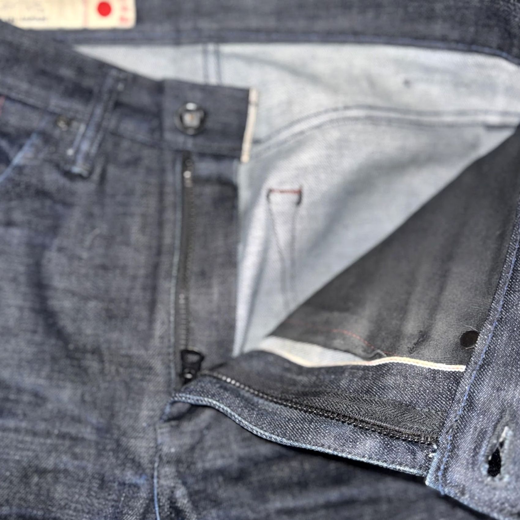 Denime MATIAS Jeans Mens 29x29 Blue Slim Tapered Selvage Denim Made Japan Jeans Slim 29 Blue Selvage Japan Mens Size US 29 - 7 Thumbnail