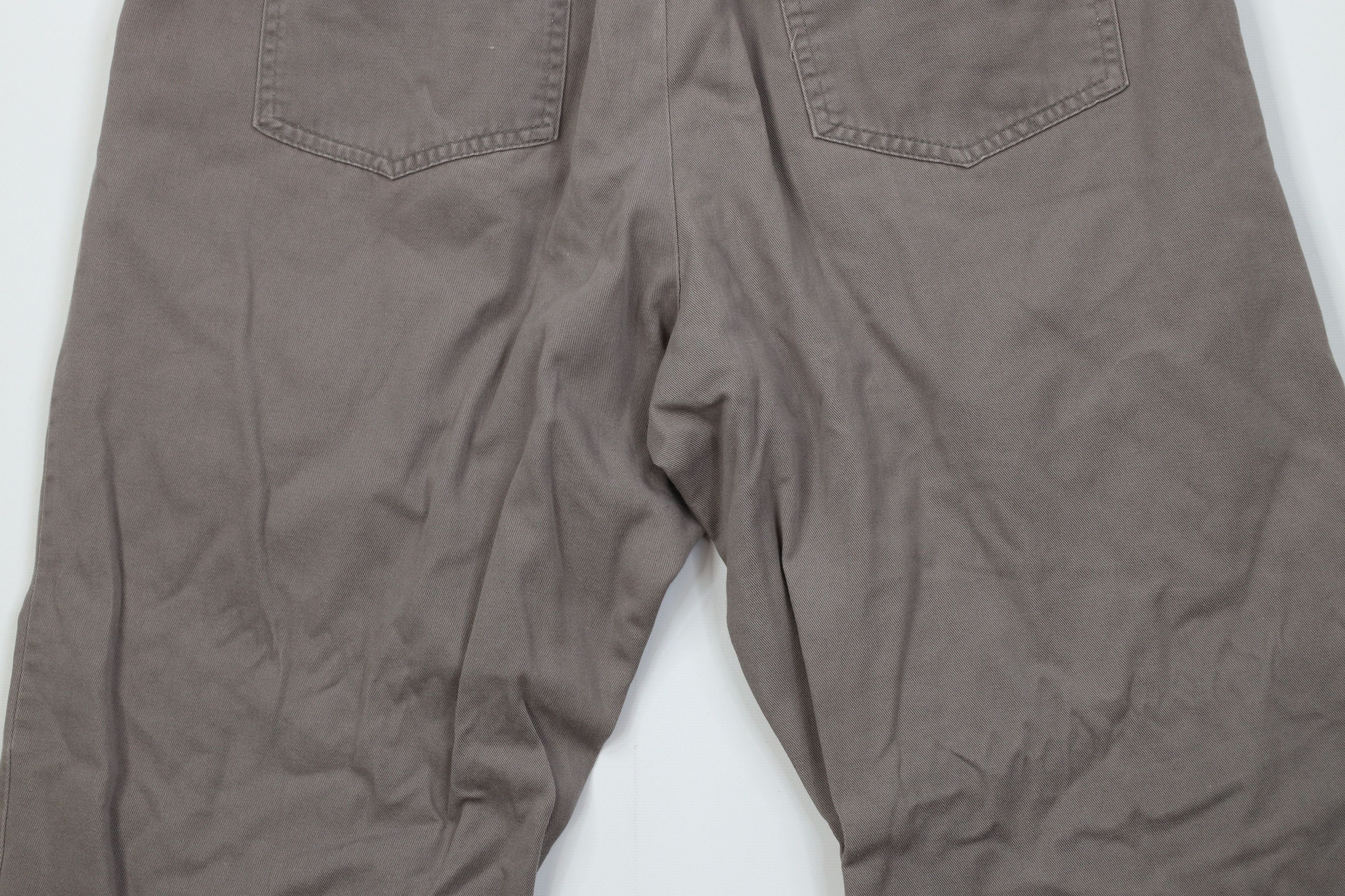 Vintage Vintage 90s Streetwear Flannel Lined Wide Leg Pants Gray Size US 36 / EU 52 - 13 Thumbnail