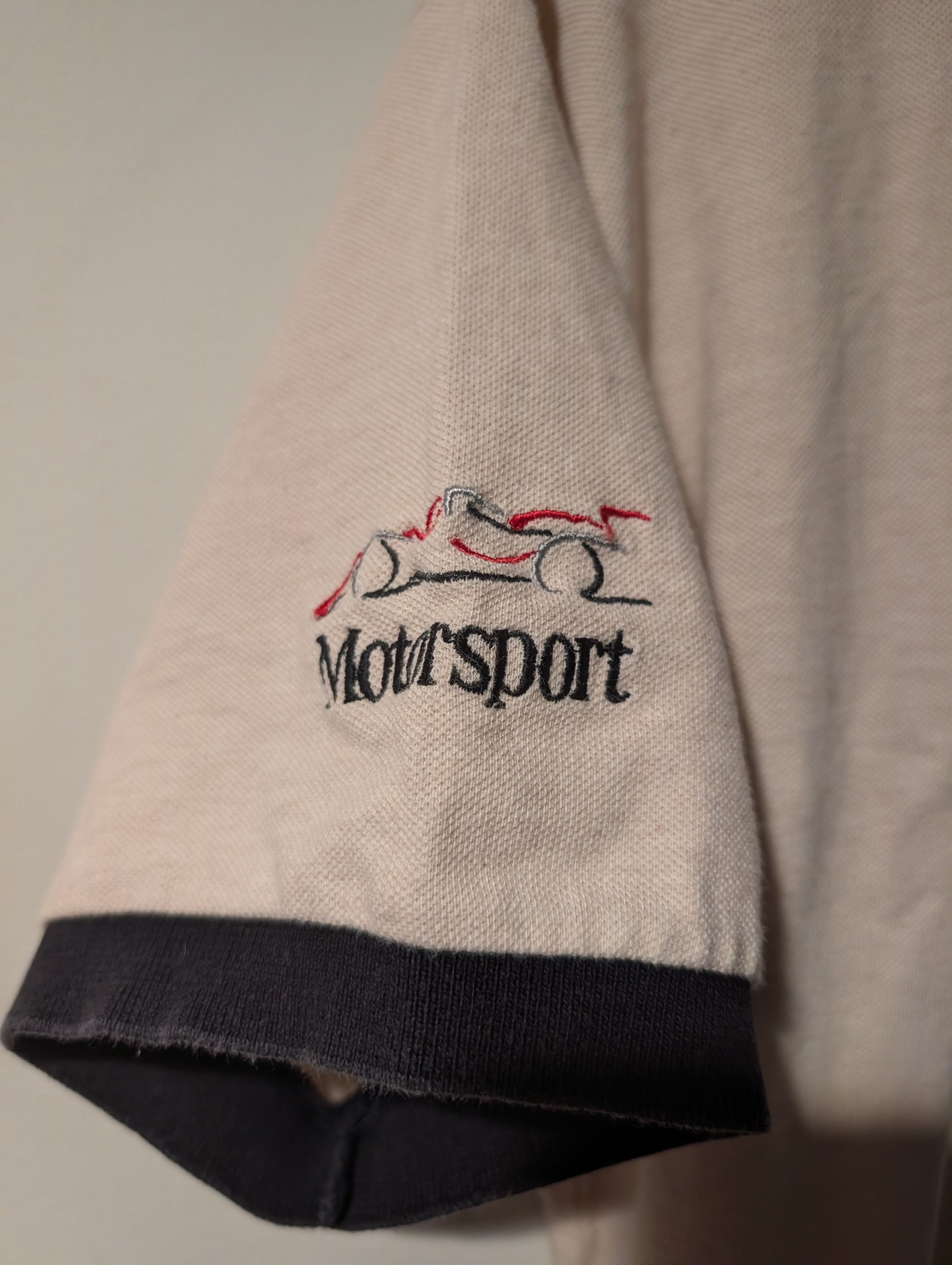 Mercedes-Benz Vintage Mercedes-Benz Motorsport Polo Shirt Collar Size US XL / EU 56 / 4 - 3 Thumbnail