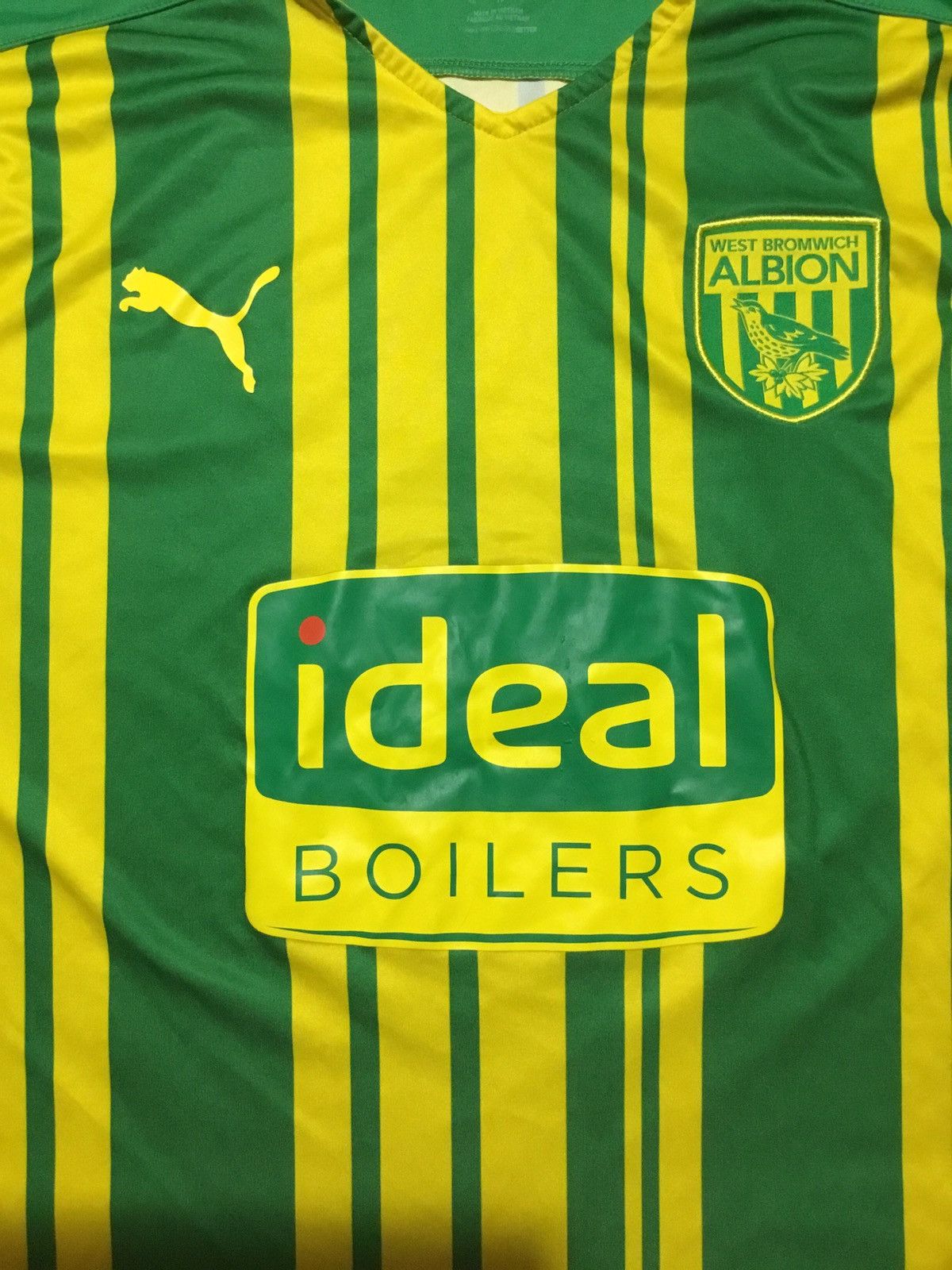 Puma West Bromwich Albion FC Football Shirt Size XL Puma Size US XL / EU 56 / 4 - 3 Thumbnail