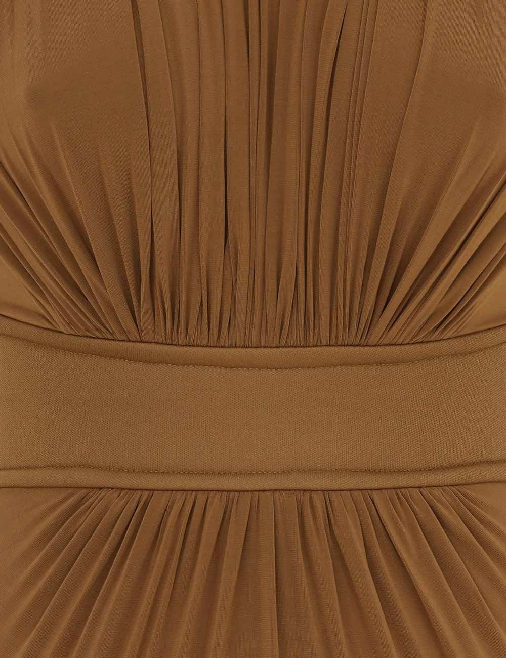Zimmermann oc11z0226 Illuminate Bodysuit in Khaki Size S / US 4 / IT 40 - 6 Thumbnail