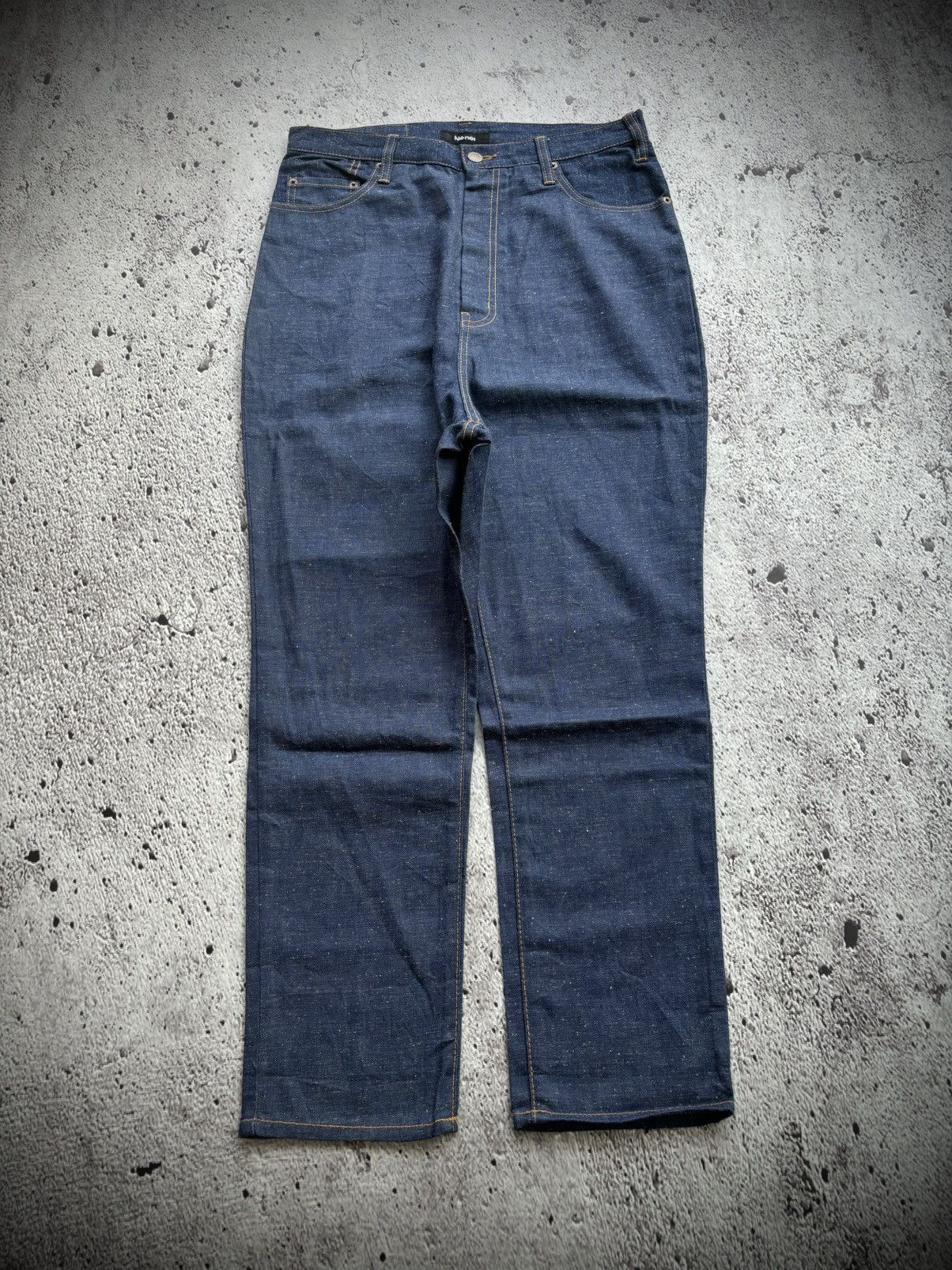 Ne-Net Ne-net Iseey miyake denim jeans Size US 32 / EU 48 - 2 Thumbnail