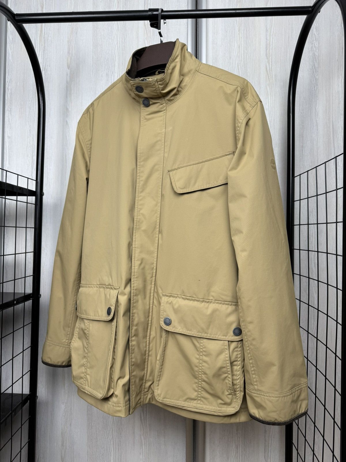 Timberland Timberland Waterproof Sand Beige multipocket jacket sz XL Size US XL / EU 56 / 4 - 7 Thumbnail