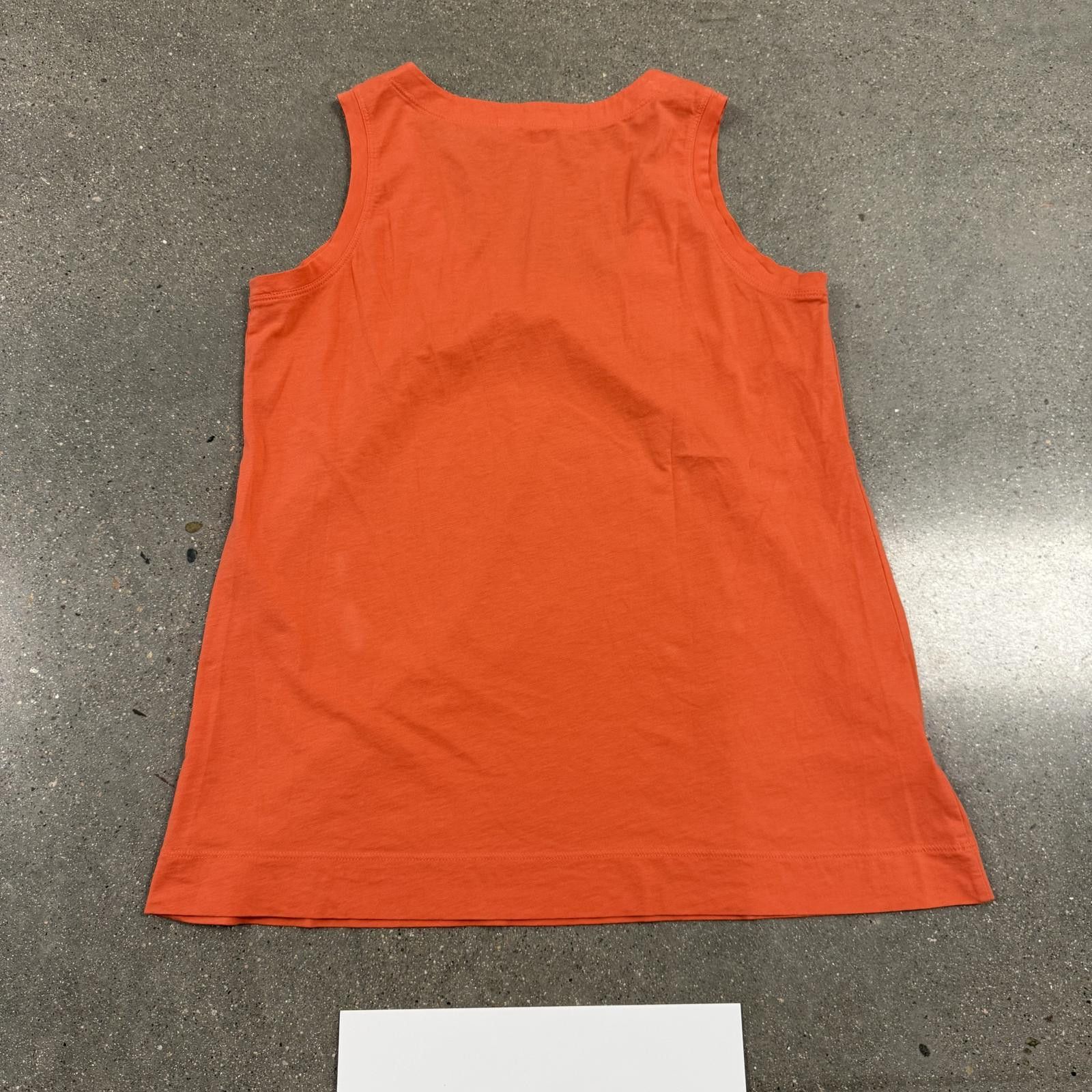 Tommy Bahama NWOT Tommy Bahama Women's Orange Sleeveless Shirt Cinched S Size S / US 4 / IT 40 - 7 Thumbnail