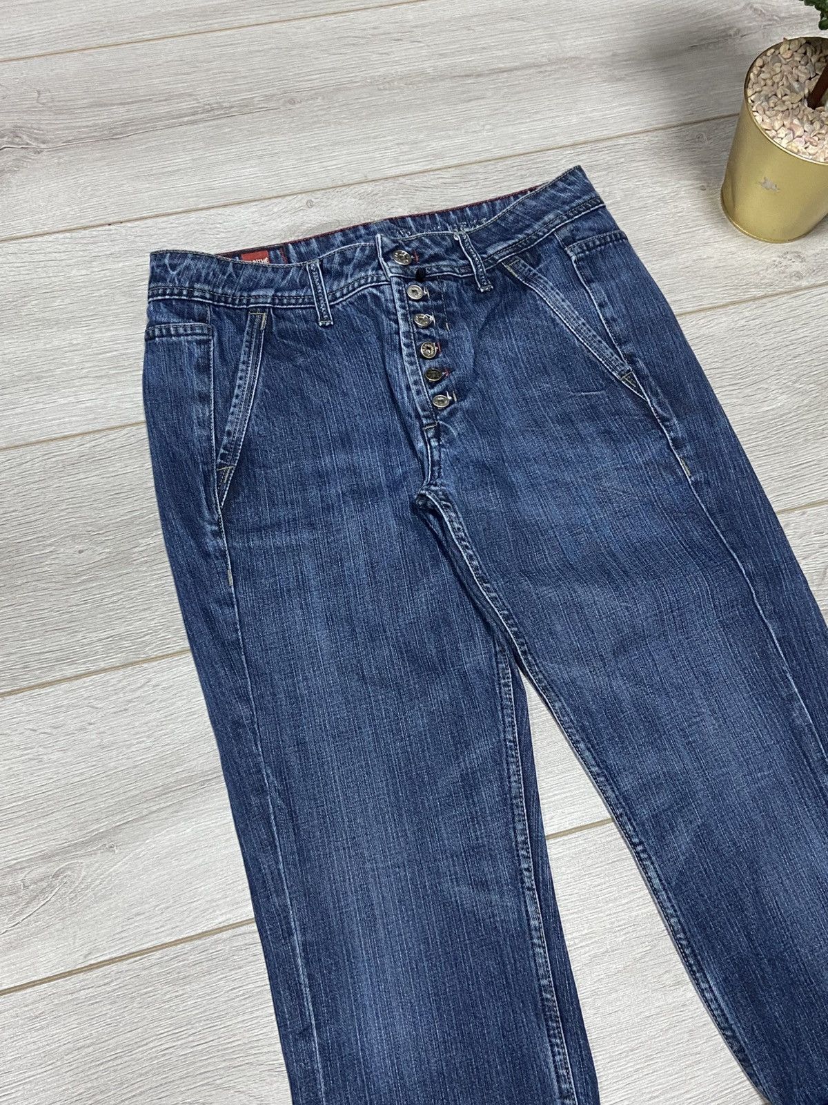 Marithe + Francois Girbaud Marithe Francois Girbaud short next boyfriend buttons pants Size 29" - 4 Thumbnail