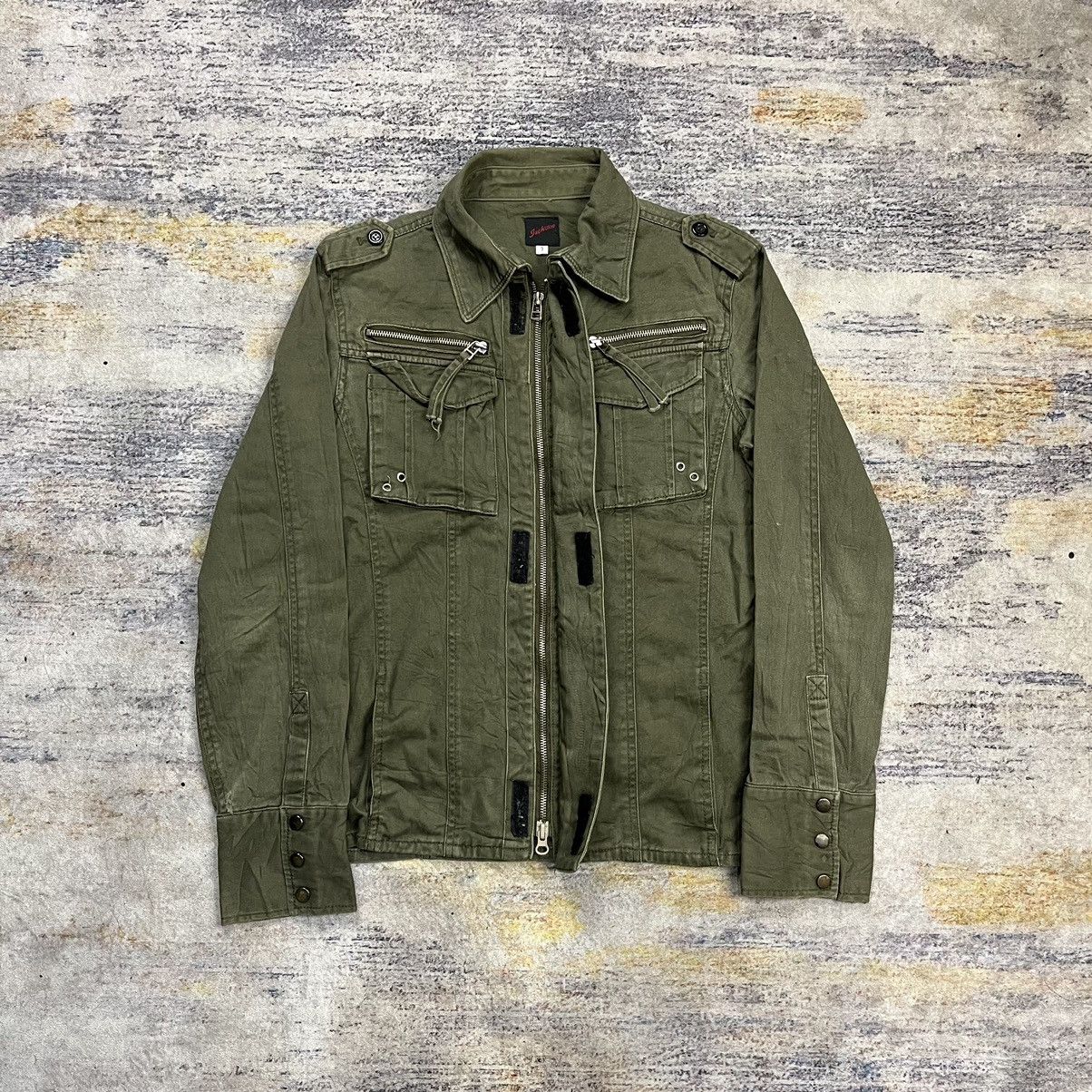 JACKROSE × Japanese Brand × Le Grande Bleu (L.G.B.) Vintage Jackrose military shirt Size US S / EU 44-46 / 1 - 7 Thumbnail