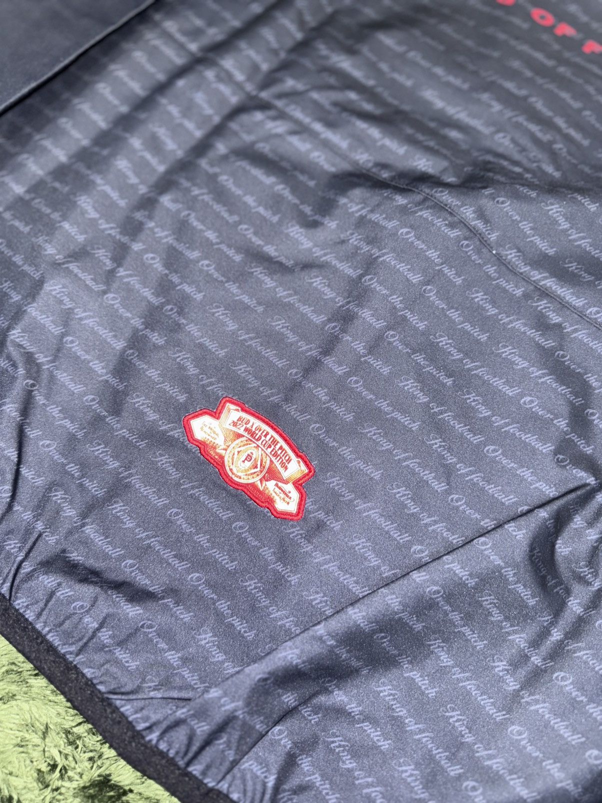 Budweiser × Japanese Brand [L] budweiser x overthepitch collaboration rain jacket black Size US L / EU 52-54 / 3 - 7 Thumbnail