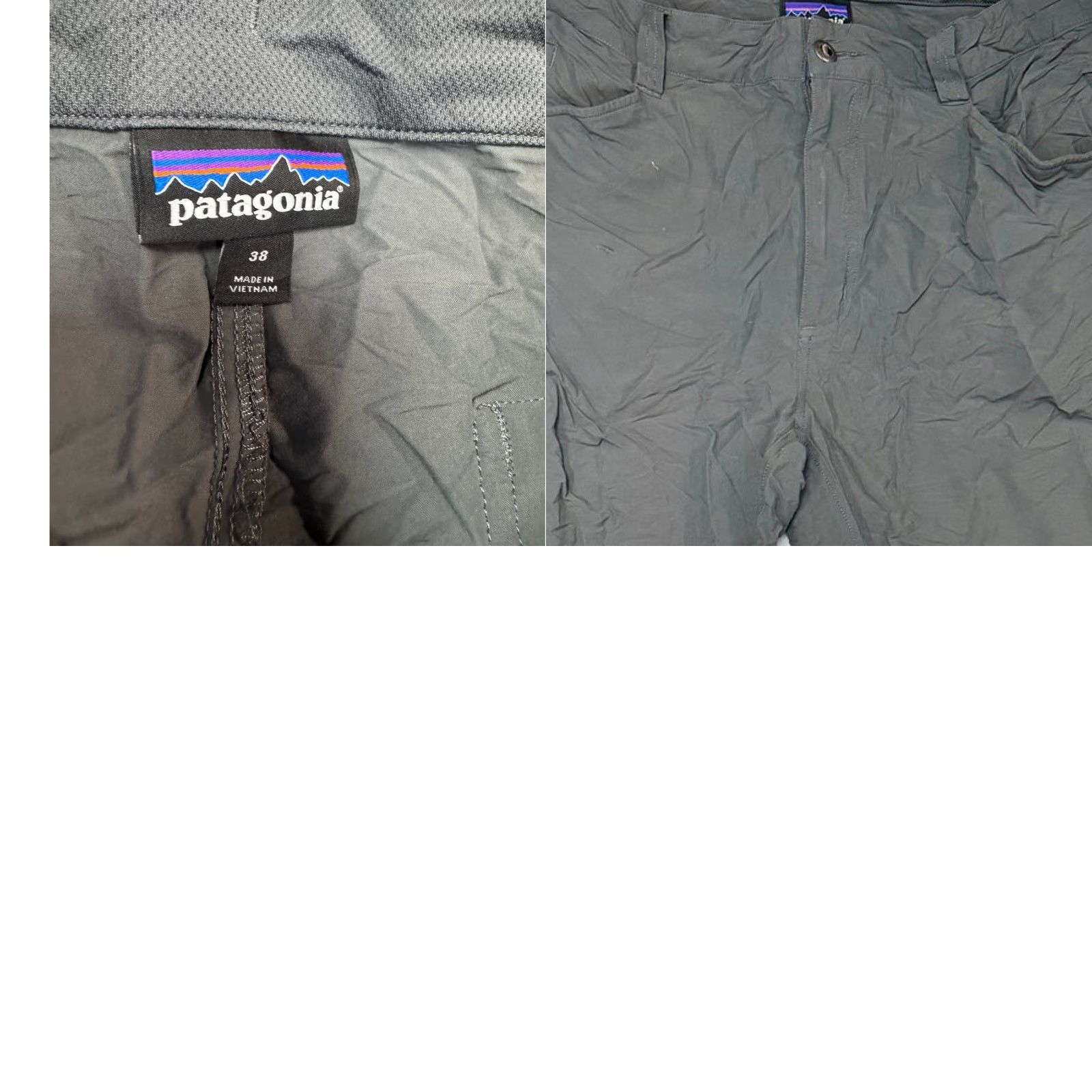 Patagonia Patagonia Mens 38" Quandary Pants Gray Stretch Lightweight Hiking Shirt Size US 38 / EU 54 - 8 Thumbnail