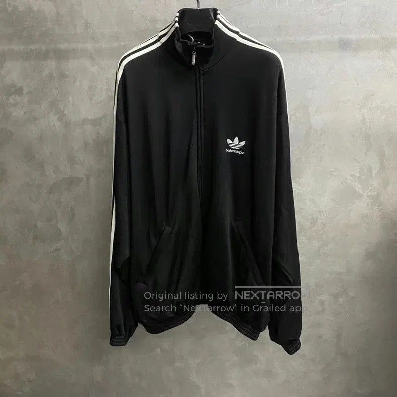 Balenciaga Balenciaga Adidas Black Logo Jacket. Size US S / EU 44-46 / 1 - 1 Thumbnail