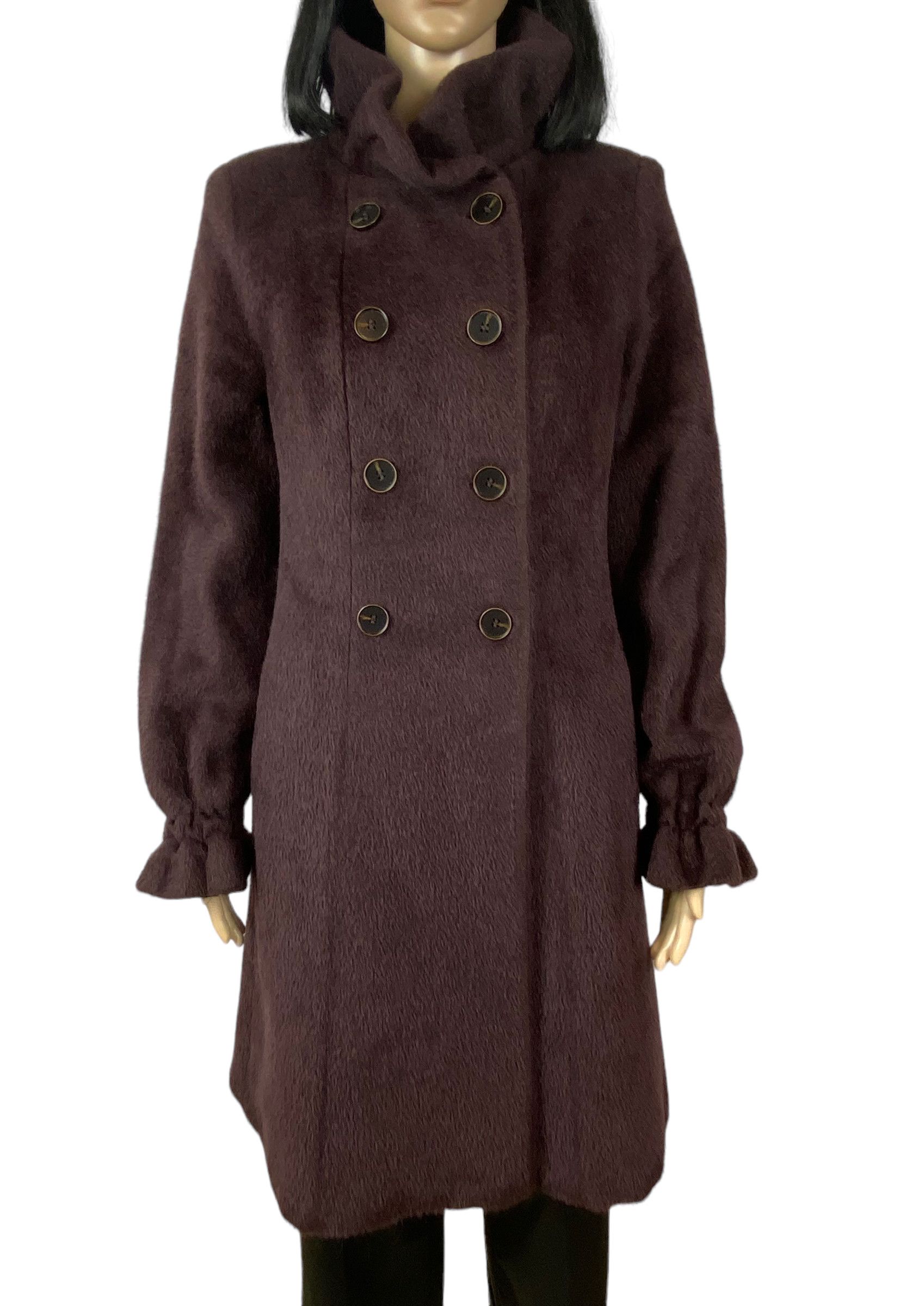 Max Mara max mara double-breasted coat alpaca size 8 Size M / US 6-8 / IT 42-44 - 9 Thumbnail