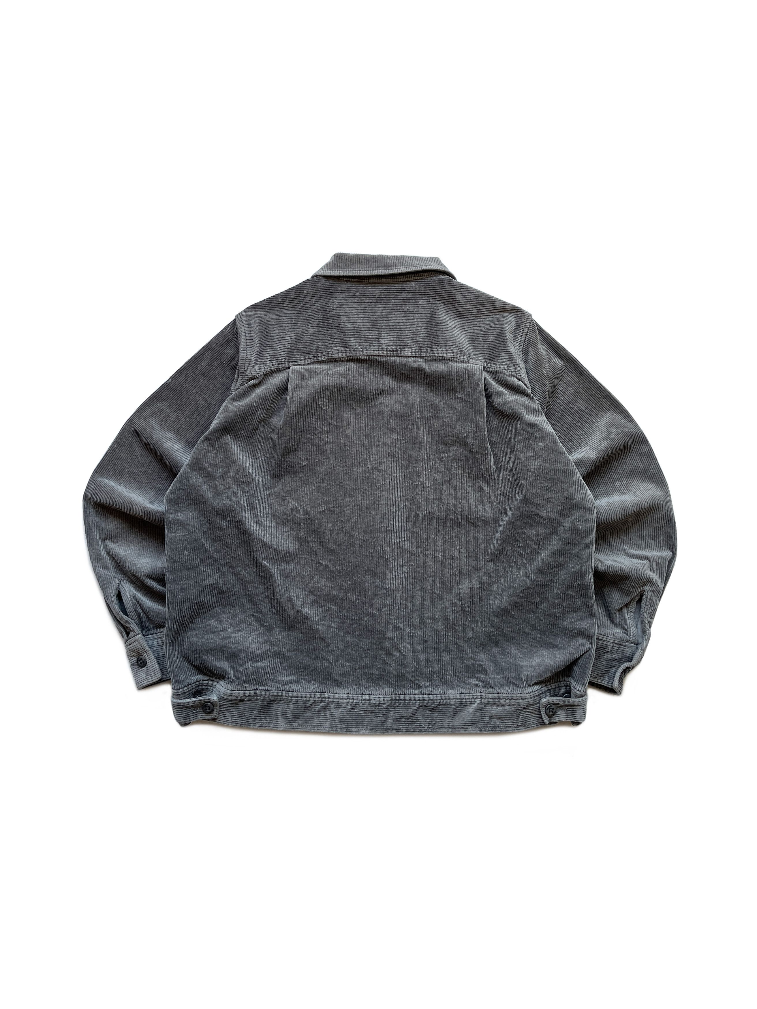 Gramicci Vintage Gramicci Corduroy Trucker Jacket Grey Size US M / EU 48-50 / 2 - 2 Thumbnail