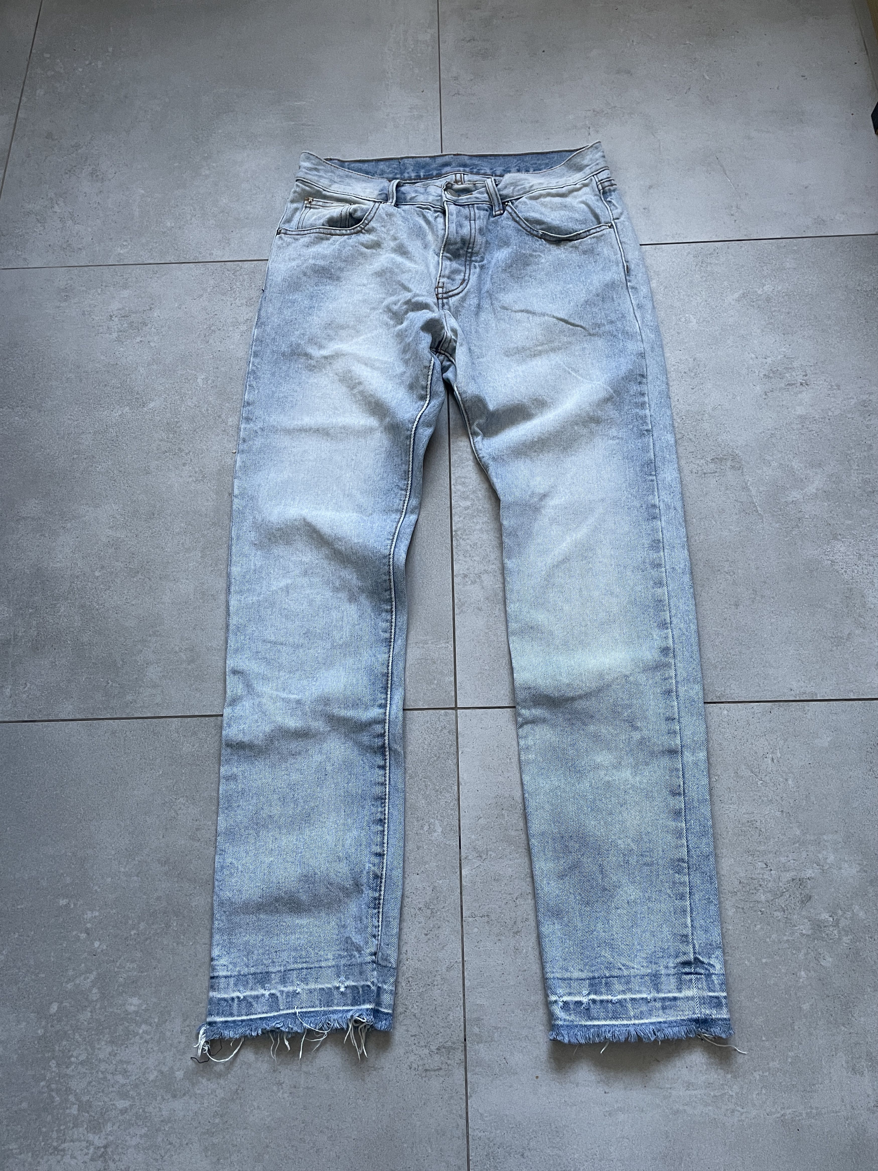 MNML MNML SKINNY DENIM HEDI DIOR TYPE LIGHT WASHED JEANS Size US 31 - 2 Thumbnail