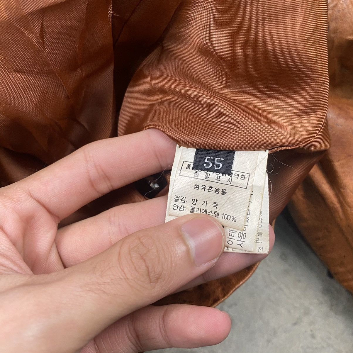 Japanese Brand × Vintage Vintage Brown Leather Biker Rocker Jacket Size XS / US 0-2 / IT 36-38 - 7 Thumbnail