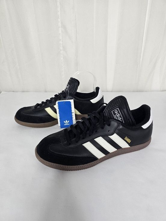 Adidas Adidas Samba Classic Black White Indoor Soccer Sneaker Cleat Size US 8 / EU 41 - 3 Thumbnail