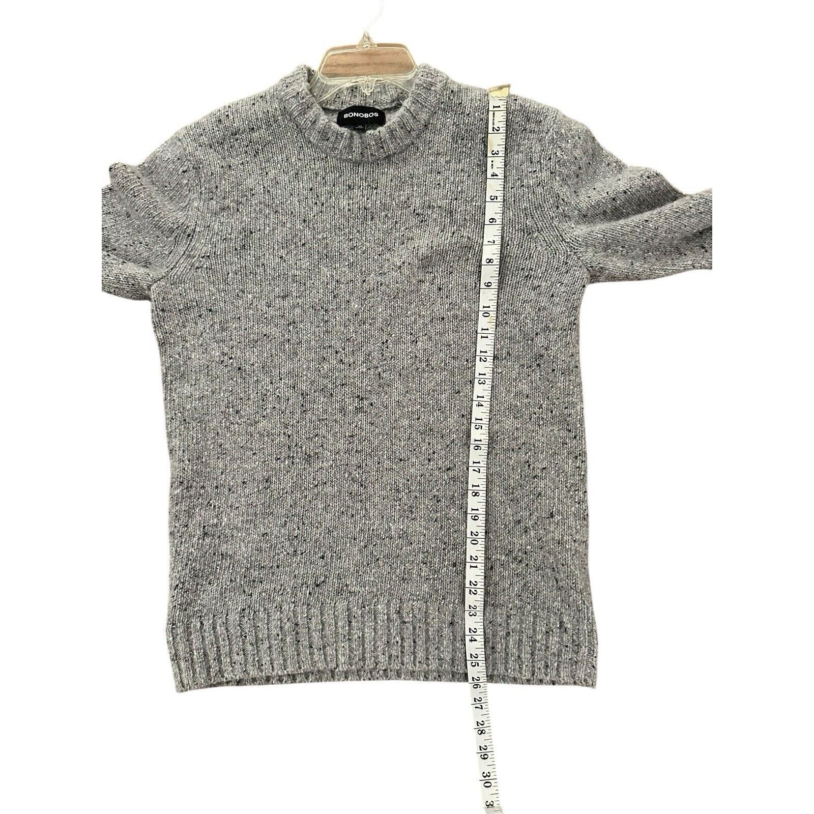 Bonobos Bonobos Men's Pullover Sweater Wool Blend Long Sleeve Small Size US S / EU 44-46 / 1 - 5 Thumbnail