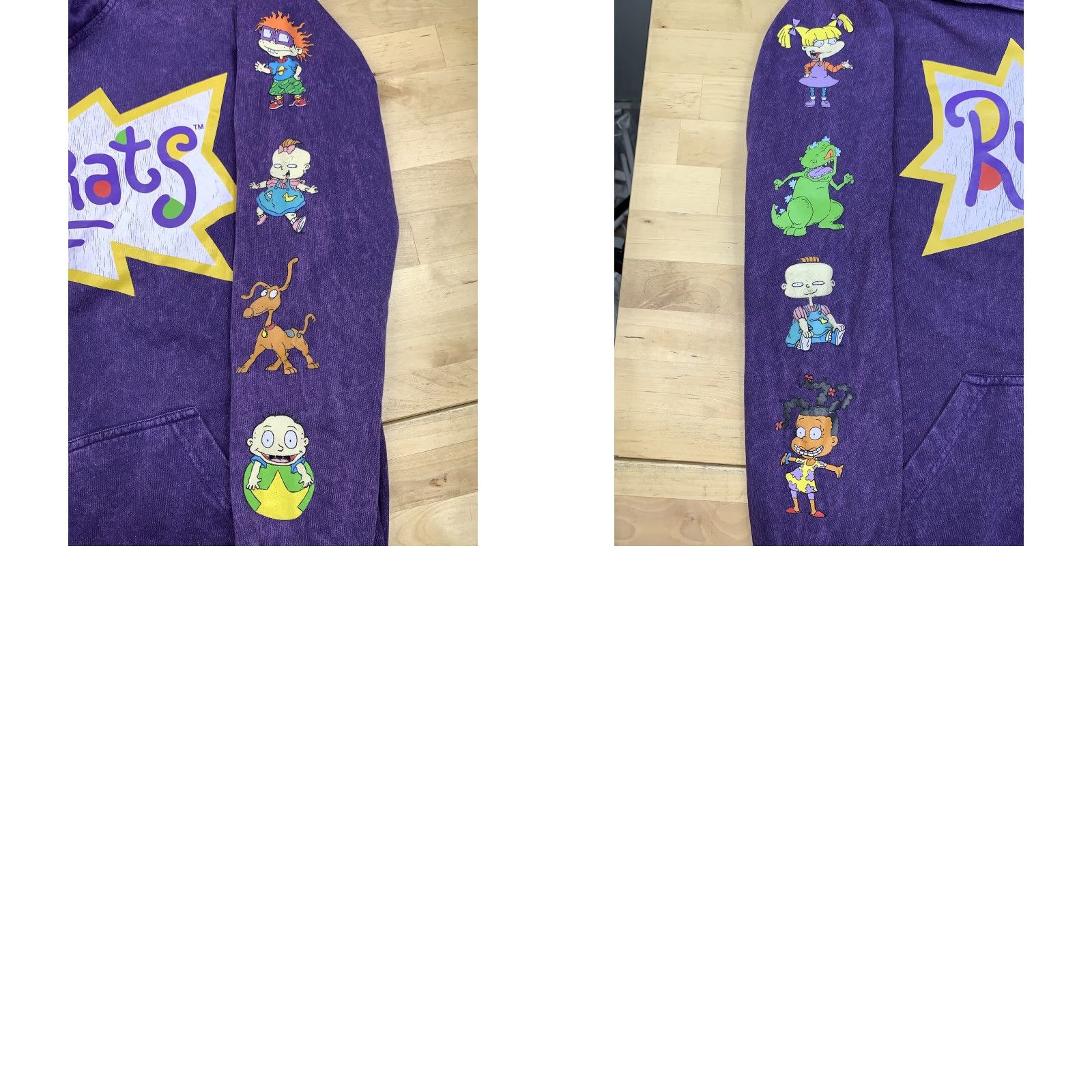 Nickelodeon Nickelodeon Mens Hoodie S Purple 90s Cartoon Graphic Pullover Long Sleeve Knit Cotton Blend Logo Vintage No N/A Size US S / EU 44-46 / 1 - 8 Thumbnail