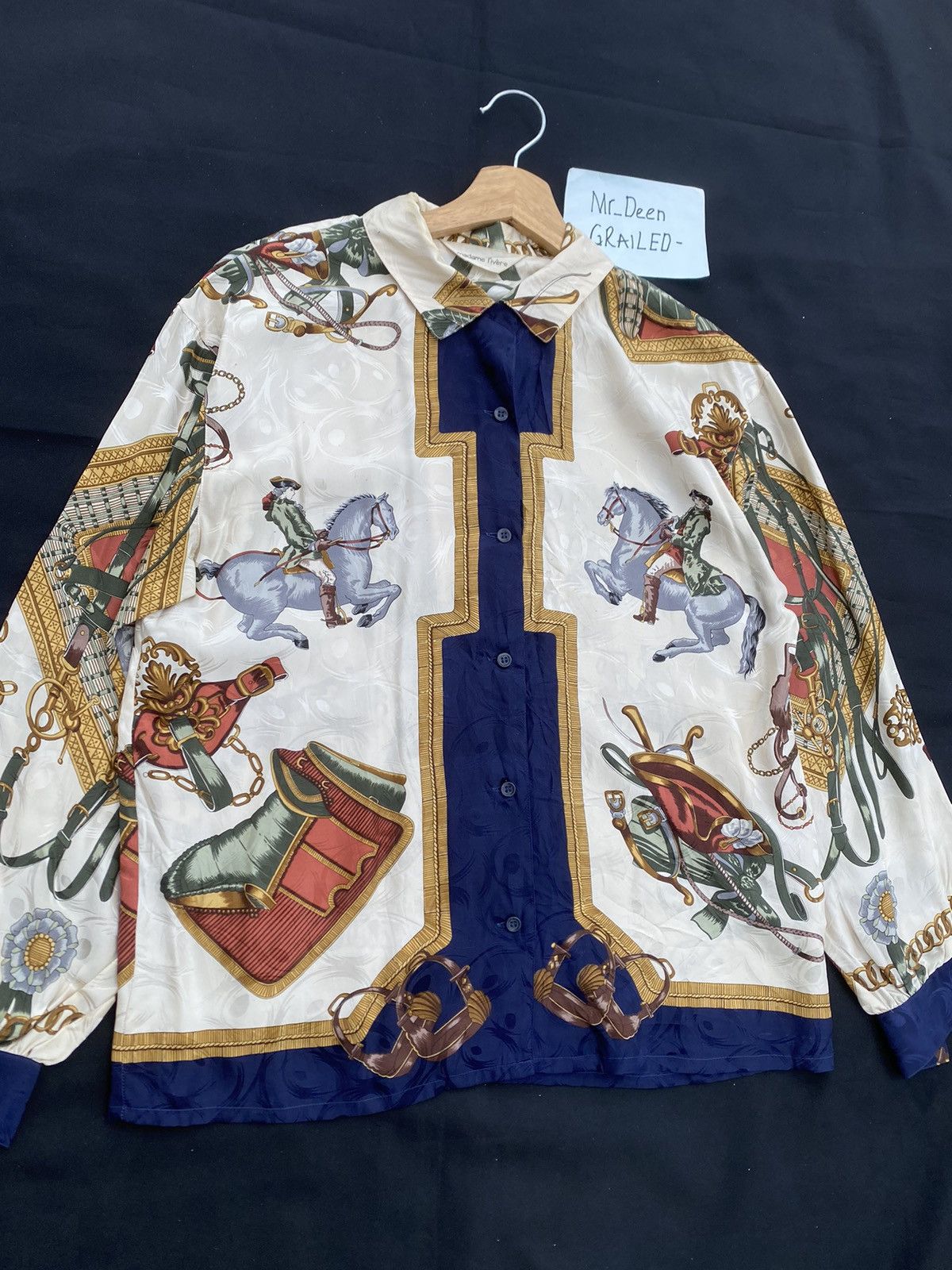 Vintage Rare Vintage Madame Rivere Silk Blouse Size M / US 6-8 / IT 42-44 - 6 Thumbnail