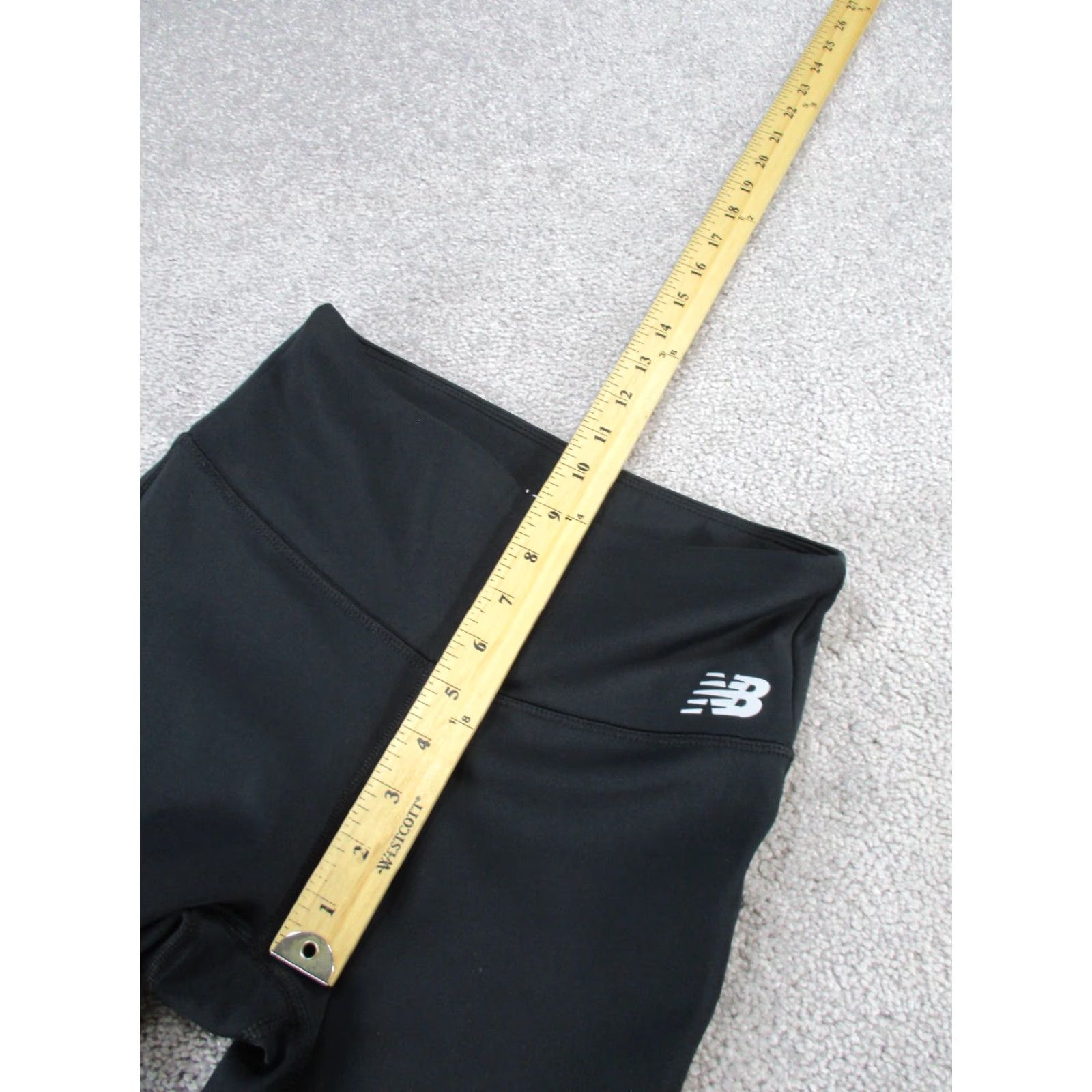 New Balance New Balance Leggings Womens Small Black Crop Capri Running Size 28" / US 6 / IT 42 - 5 Thumbnail