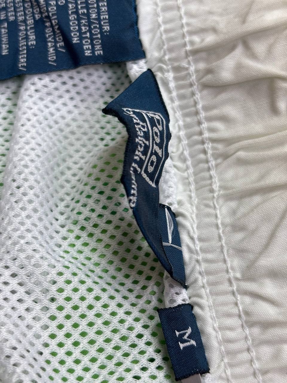 Polo Ralph Lauren Vintage Polo Ralph Lauren Striped Swim Shorts Green White M Size US 34 / EU 50 - 5 Thumbnail