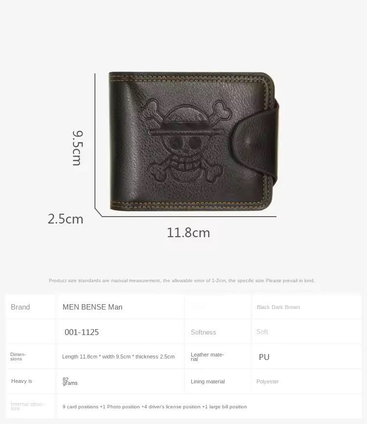 Japanese Brand × Vintage Bifold Faux Leather one piece Size ONE SIZE - 6 Thumbnail