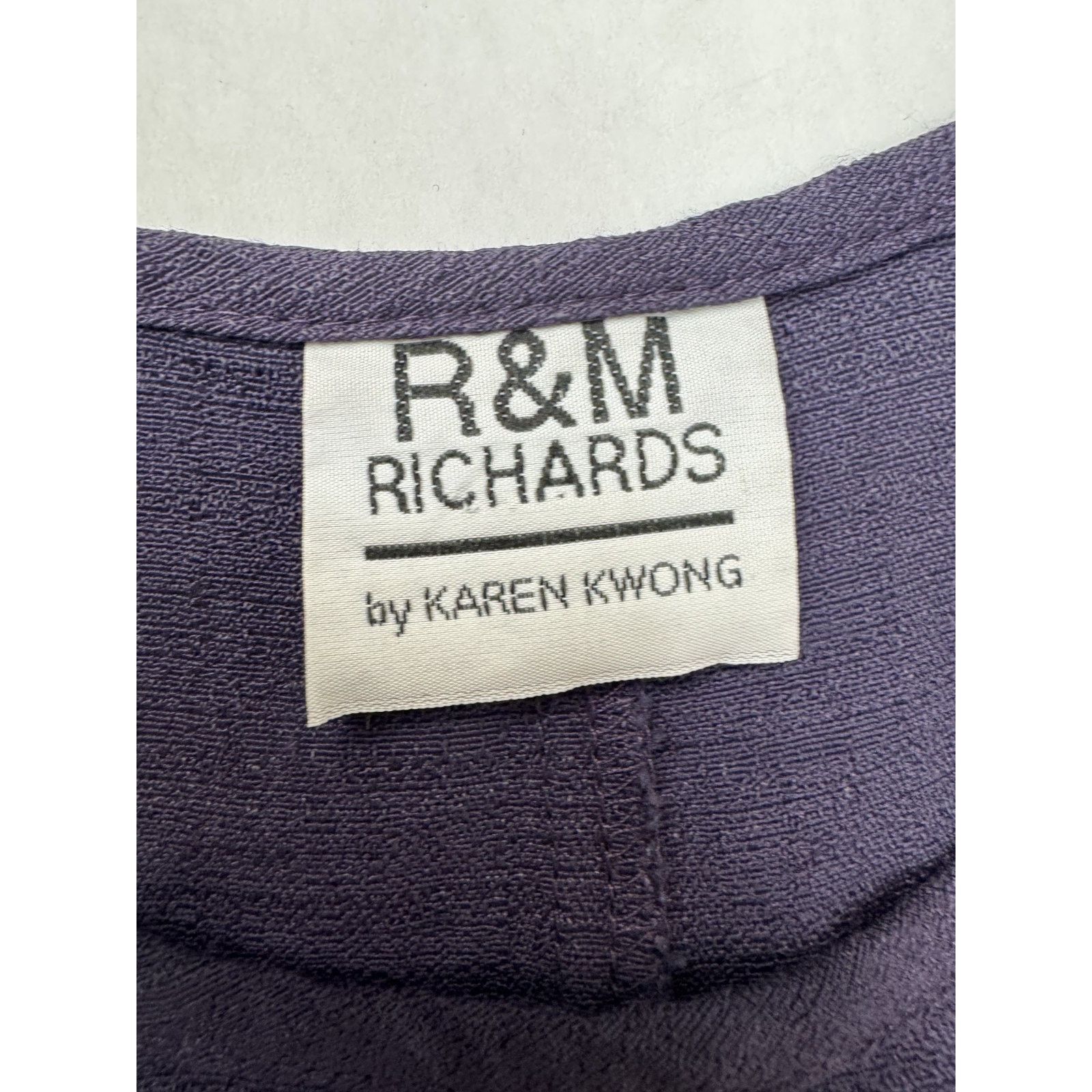 Other Vintage 90s R&M Richards Maxi Dress Witchy Purple Sm Size S / US 4 / IT 40 - 9 Thumbnail