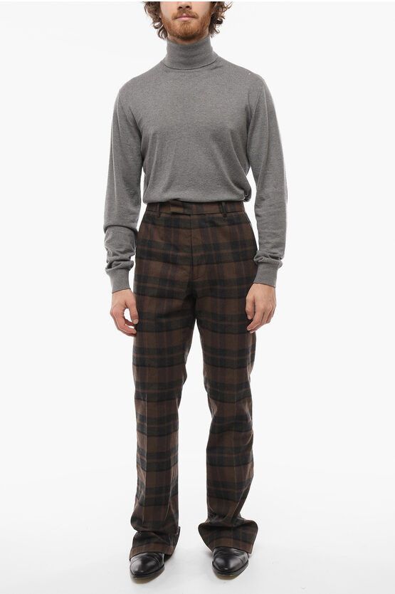 Amiri o1y0525 Casual Pant in Brown/Black Size US 34 / EU 50 - 4 Thumbnail
