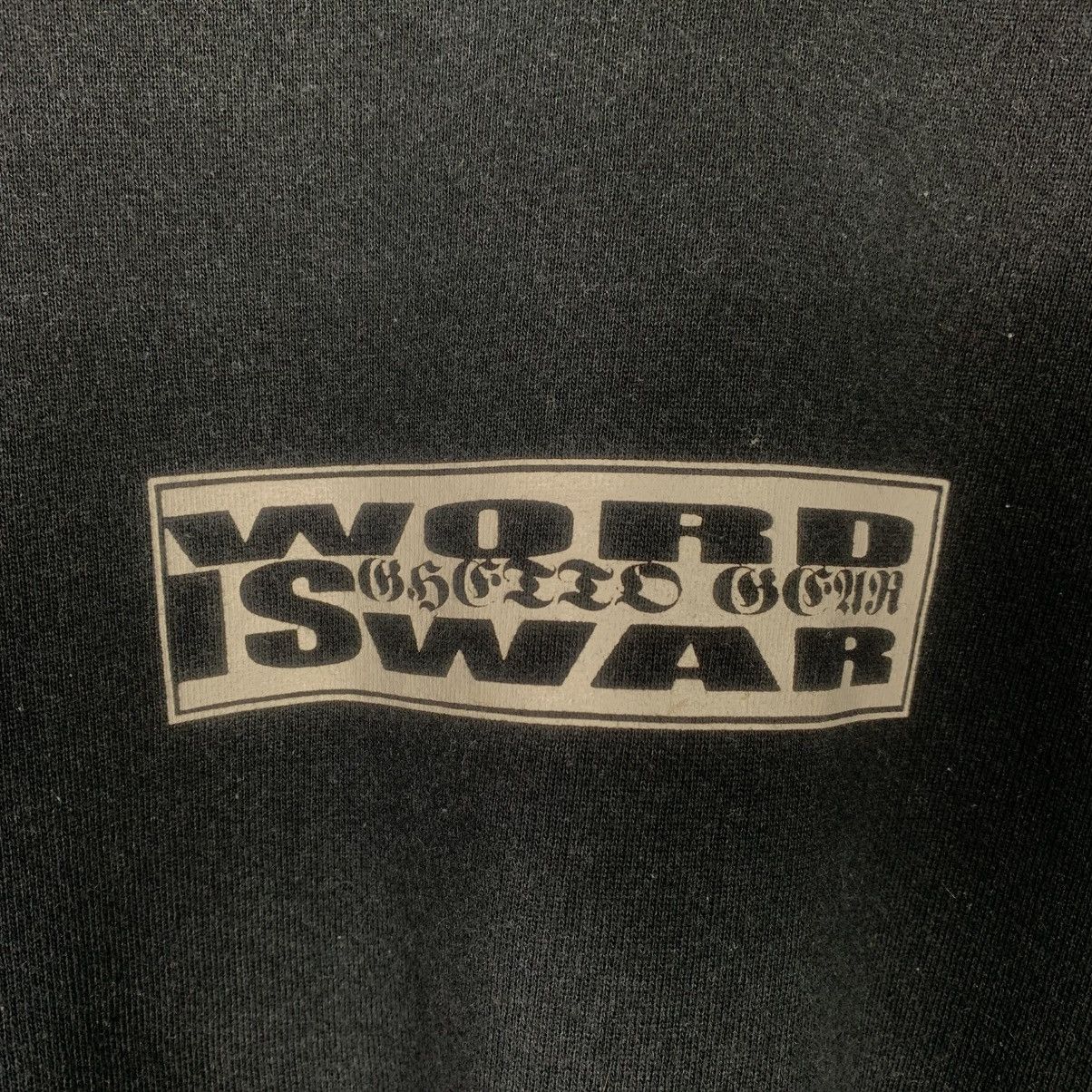 Alstyle Vintage Word Is War Crewneck Sweatshirt Size US XXL / EU 58 / 5 - 10 Thumbnail