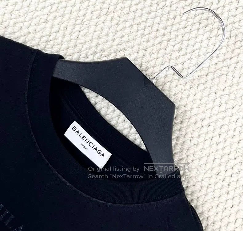 Balenciaga Balenciaga Rainbow city limited distressed lettering short Size US L / EU 52-54 / 3 - 2 Thumbnail